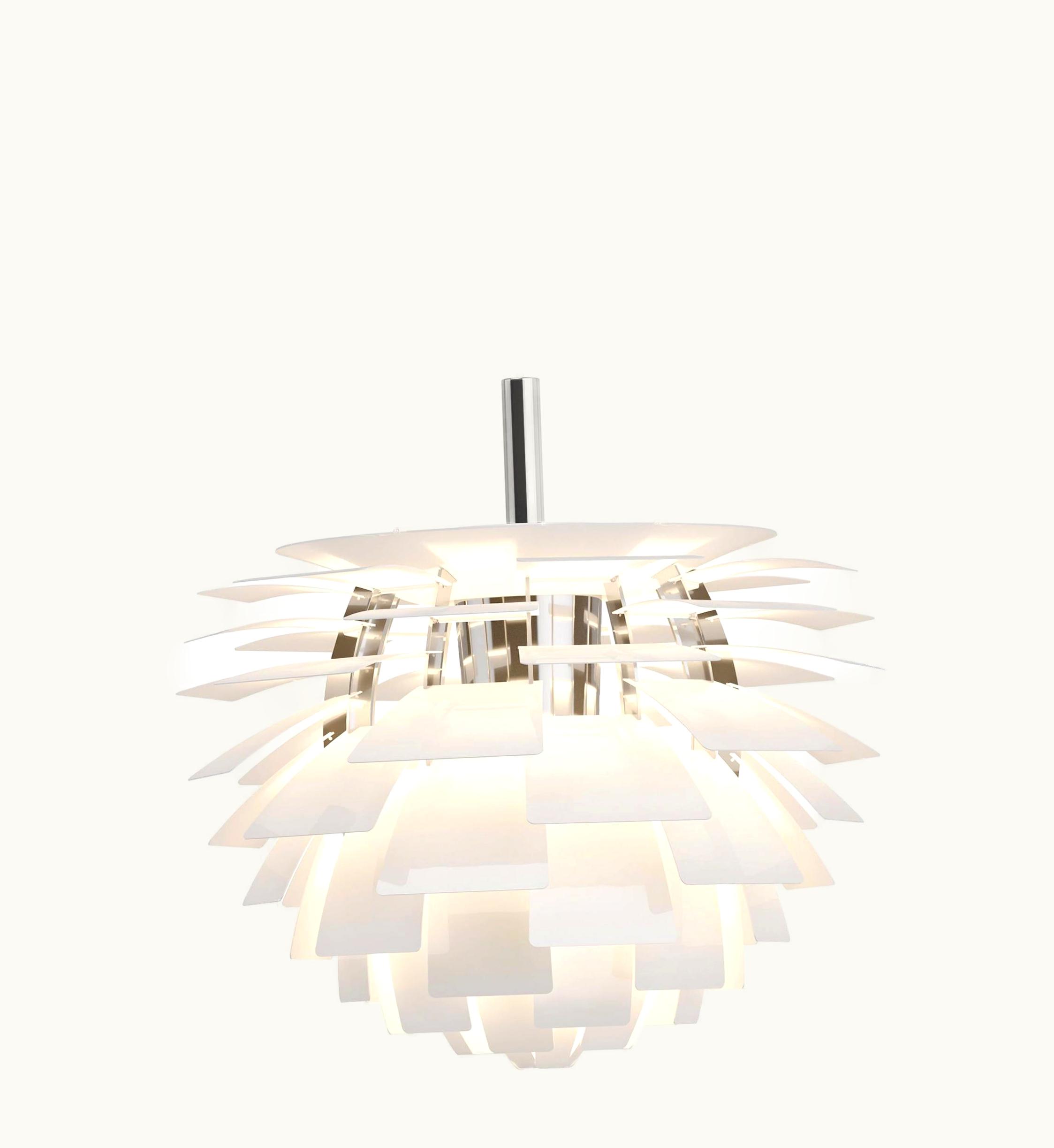 Poul Henningsen Poul Henningsen Small Poul Henningsen 'PH Artichoke' Chandelier For Louis Poulsen In White