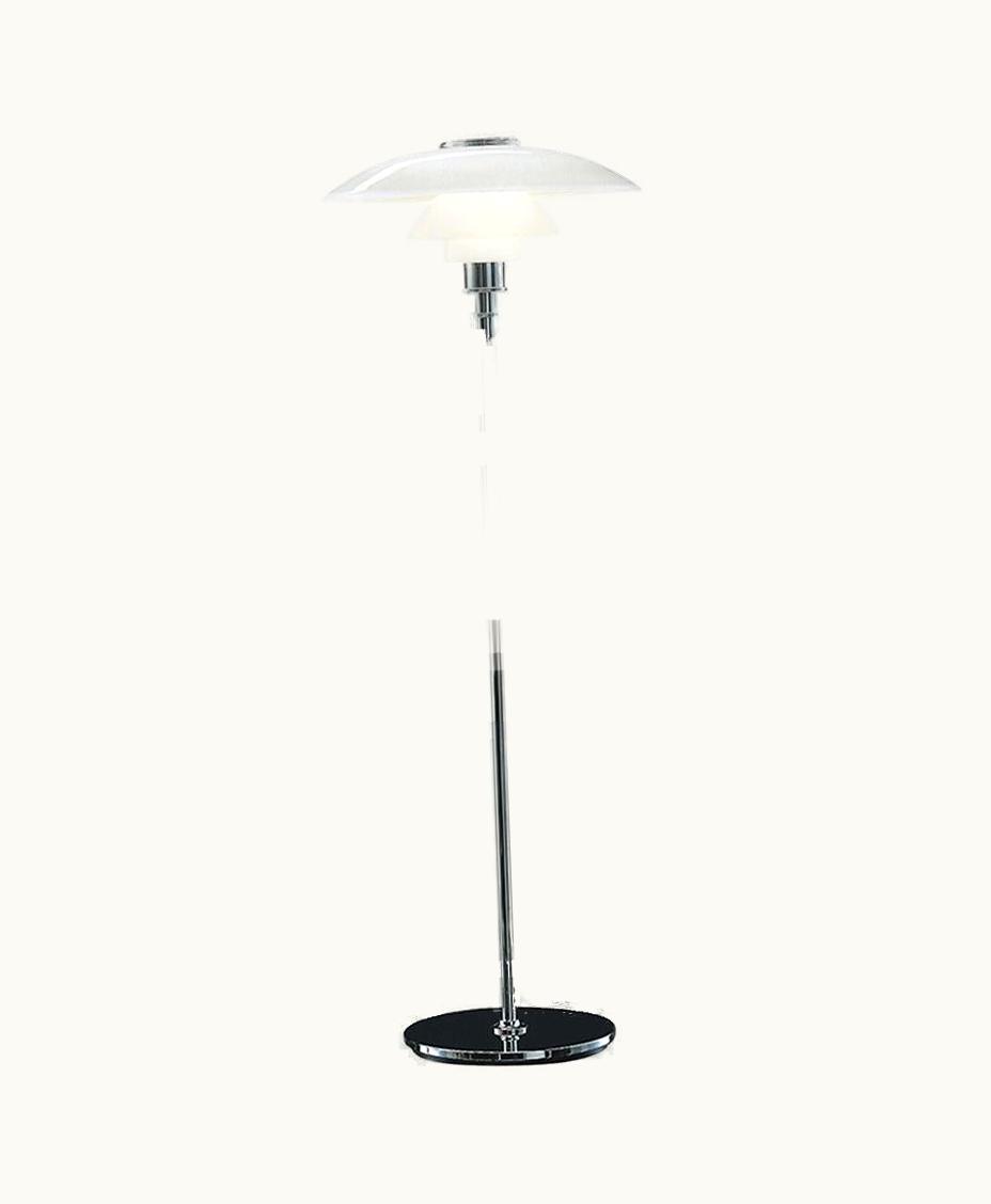Poul Henningsen Poul Henningsen Ph 4¬¨Œ©-3¬¨Œ© Glass Floor Lamp