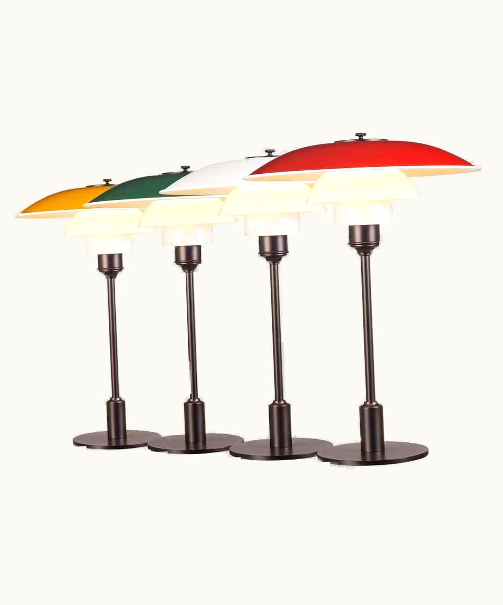 Louis Poulsen Louis Poulsen, Color Table Light By Poul Henningsen
