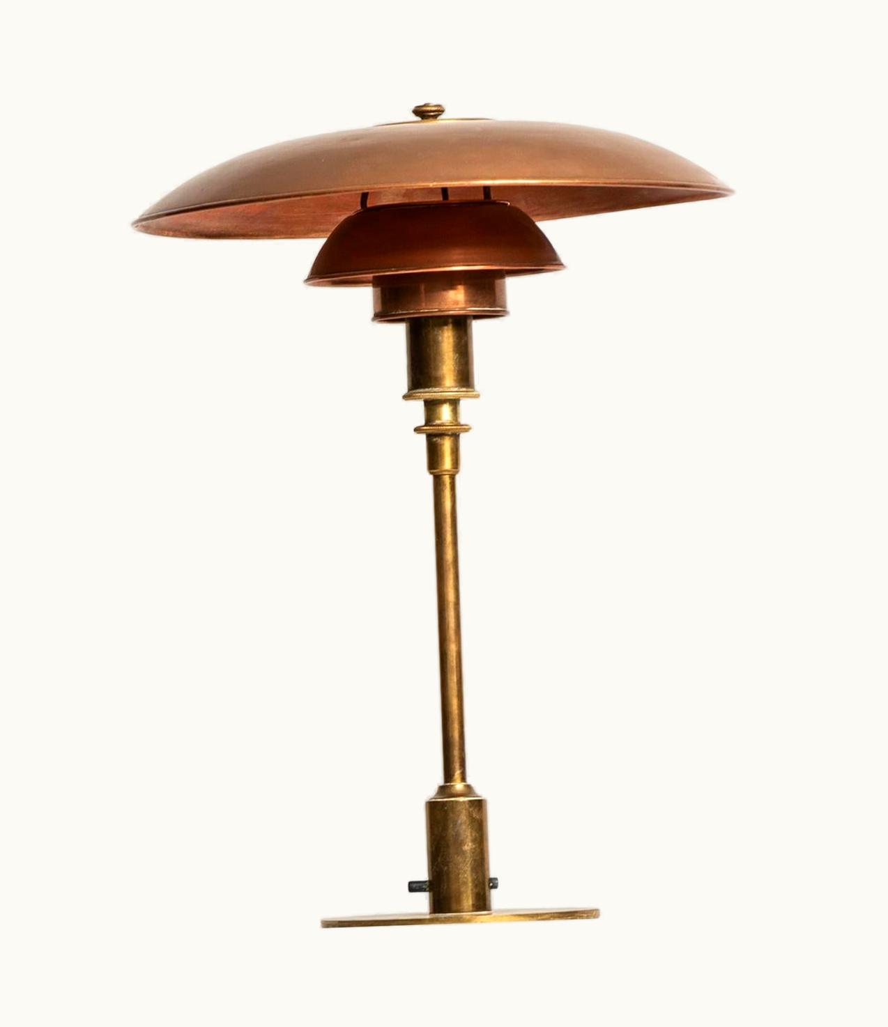 Poul Henningsen Poul Henningsen Table Lamp Model PH 3¬¨Œ©/2 Produced By Louis Poulsen In Denmark