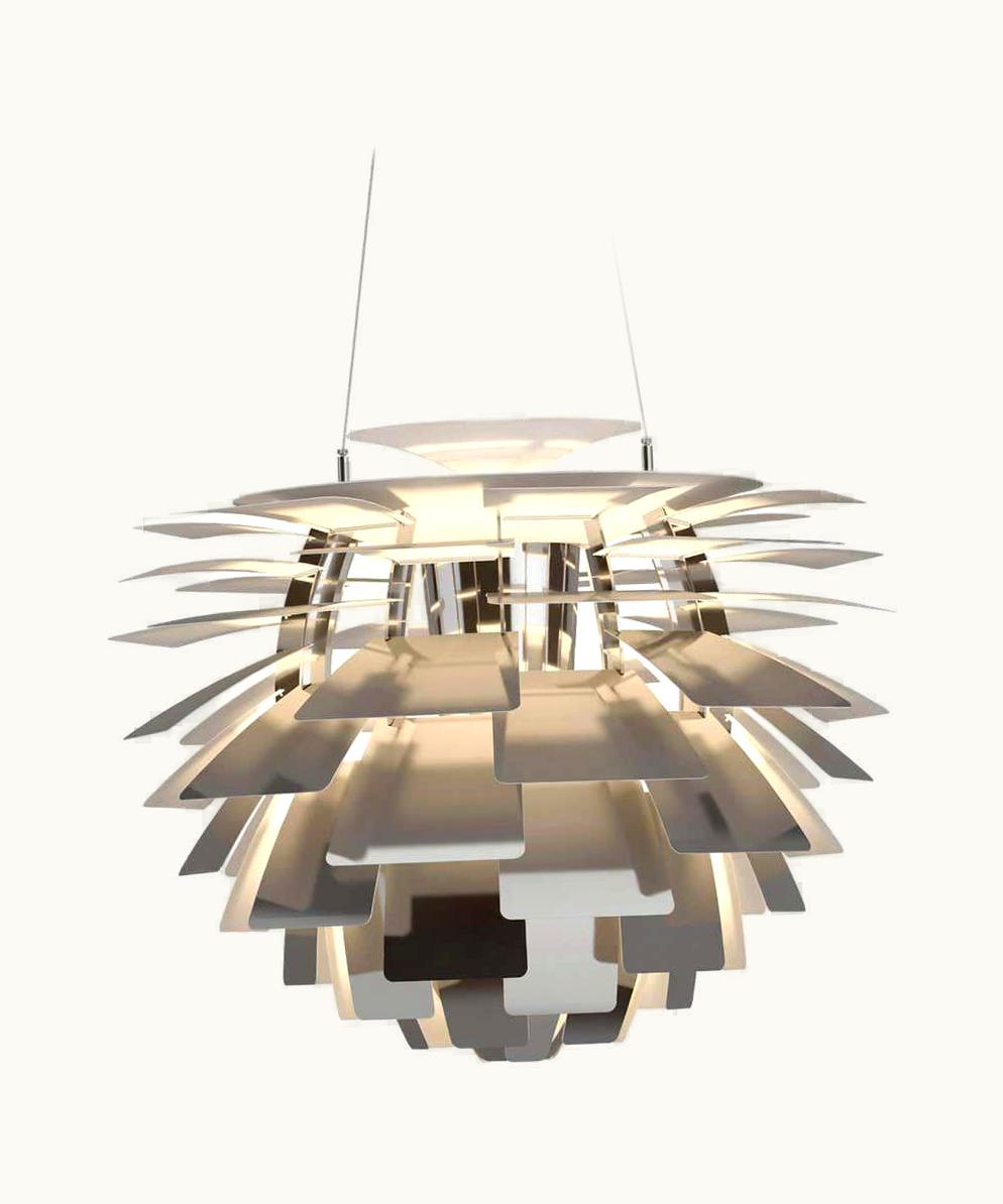 Louis Poulsen Louis Poulsen, Extra Large Artichoke Chandelier By Poul Henningsen