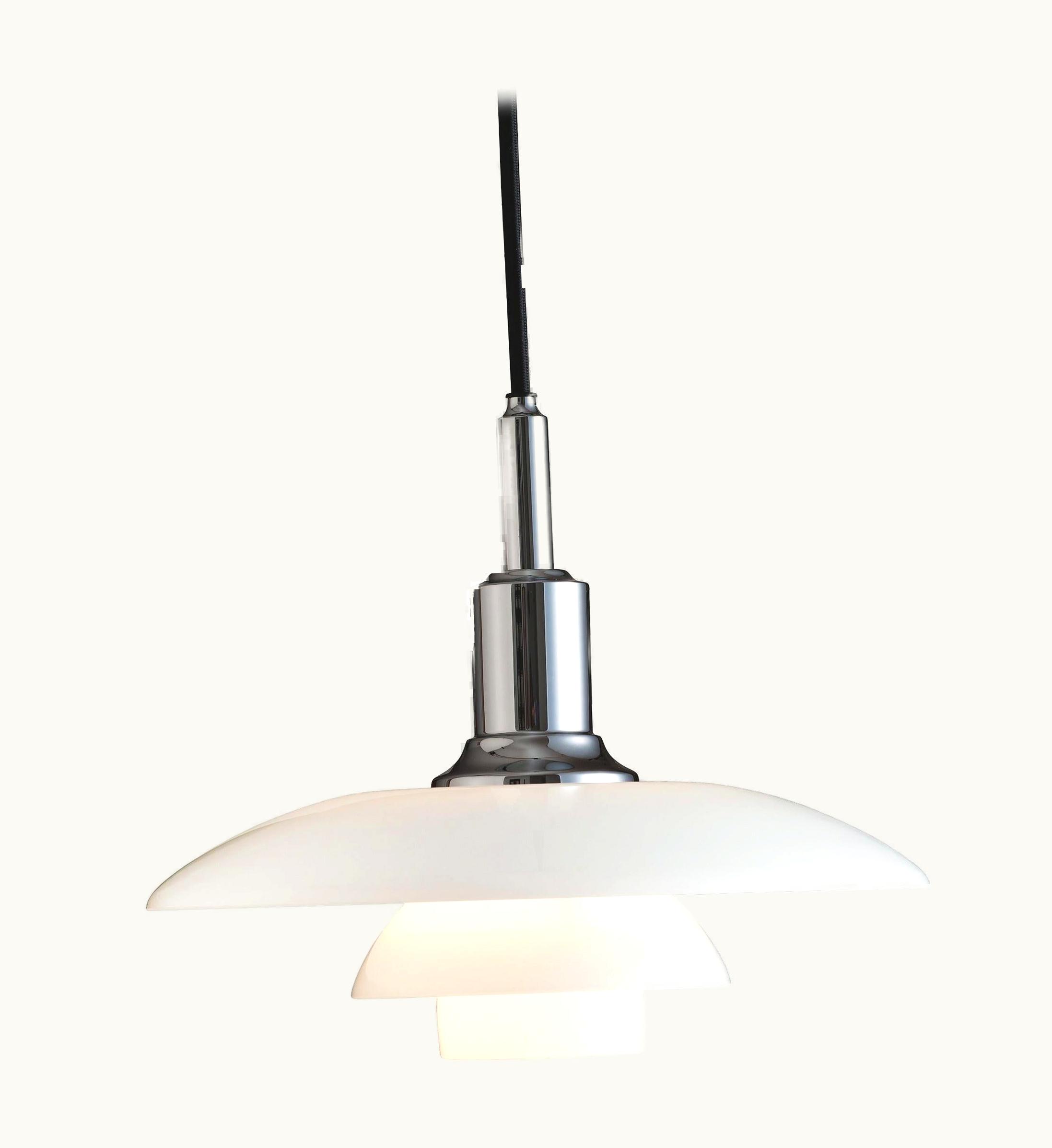 Poul Henningsen Poul Henningsen Louis Poulsen PH 3/2 Pendant Light By Poul Henningsen