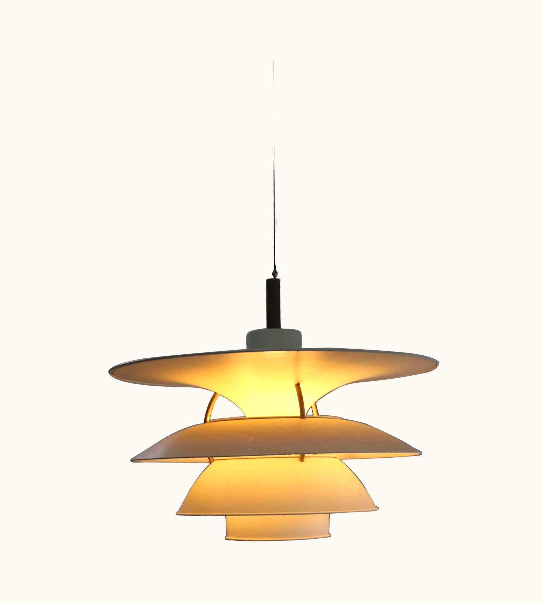 Poul Henningsen Poul Henningsen Early Poul Henningsen PH 5-4 1/2 Chandelier For Louis Poulsen