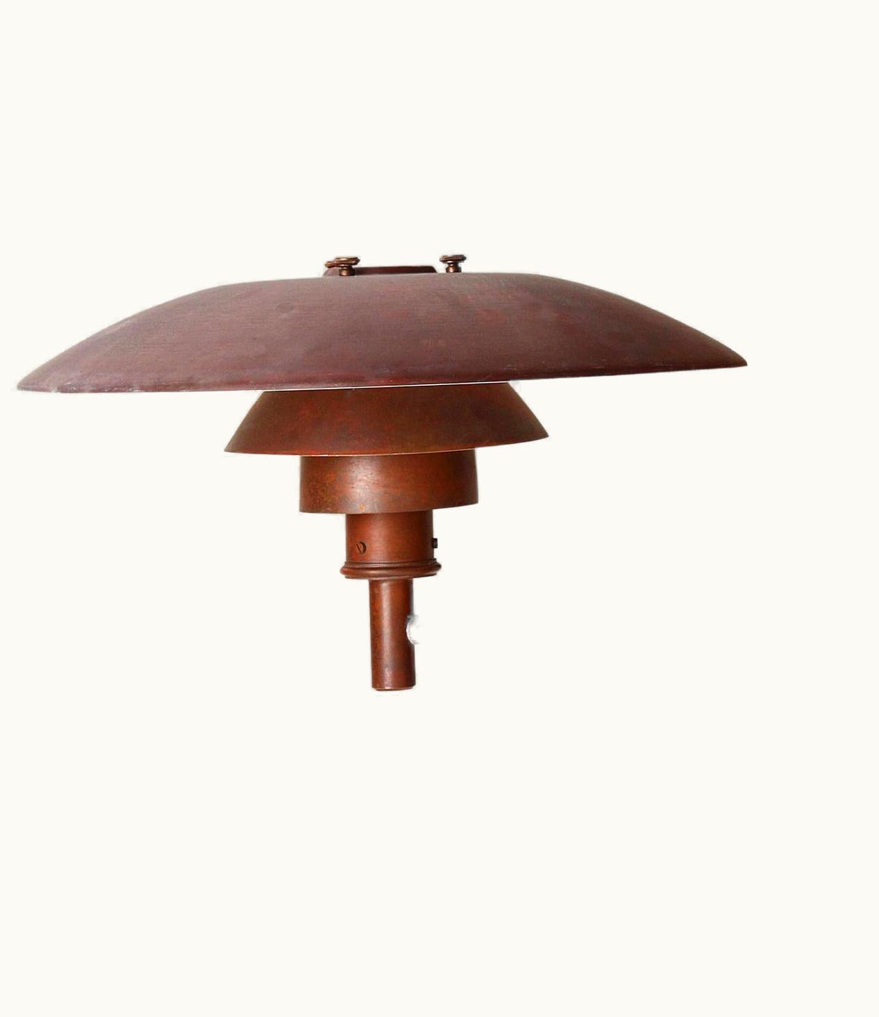 Poul Henningsen Poul Henningsen Copper Wall Sconce By Poul Henningsen