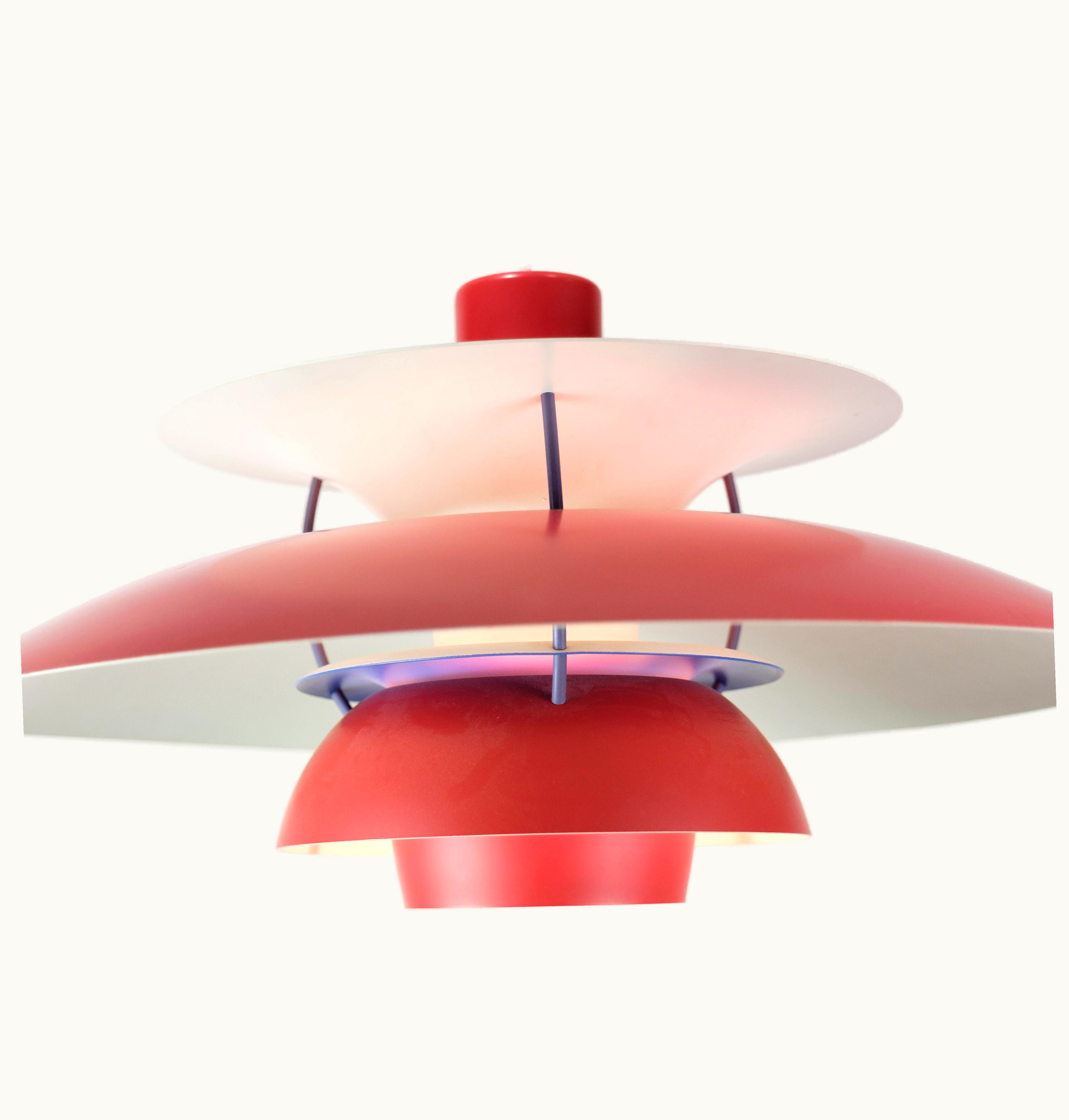 Poul Henningsen Poul Henningsen Ceiling Lamp, Model PH5, Poul Henningsen, 1958
