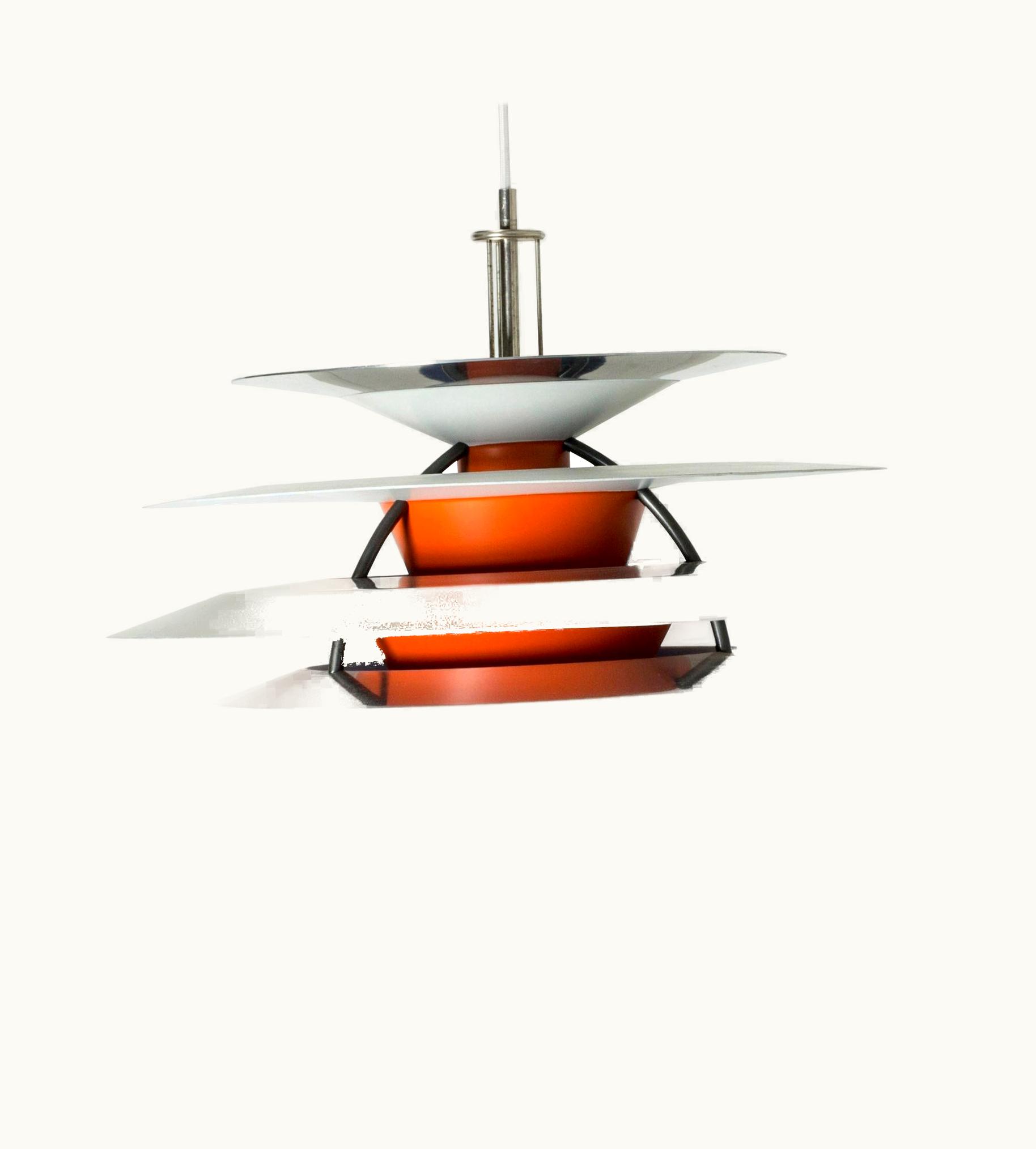 Poul Henningsen Poul Henningsen "Kontrast" Pendant Lamp By Poul Henningsen For Louis Poulsen
