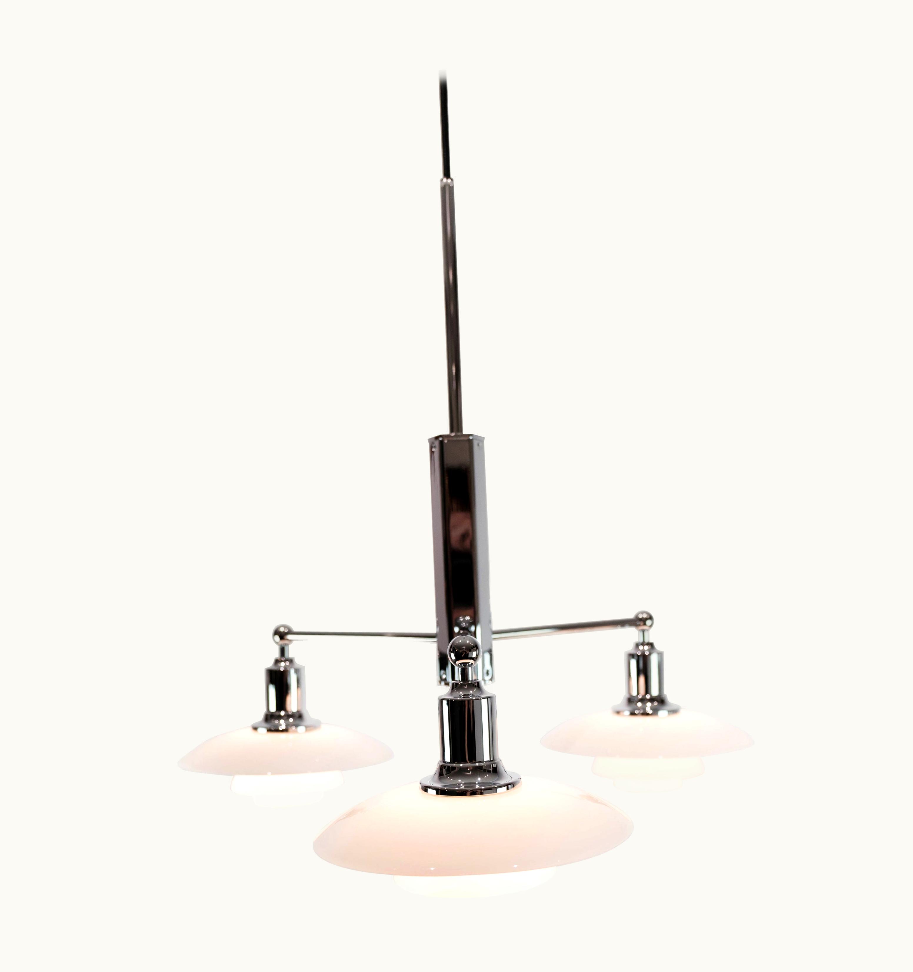 Poul Henningsen Poul Henningsen Ph 2/1 Stem Fitting Of Chrome Designed By Poul Henningsen