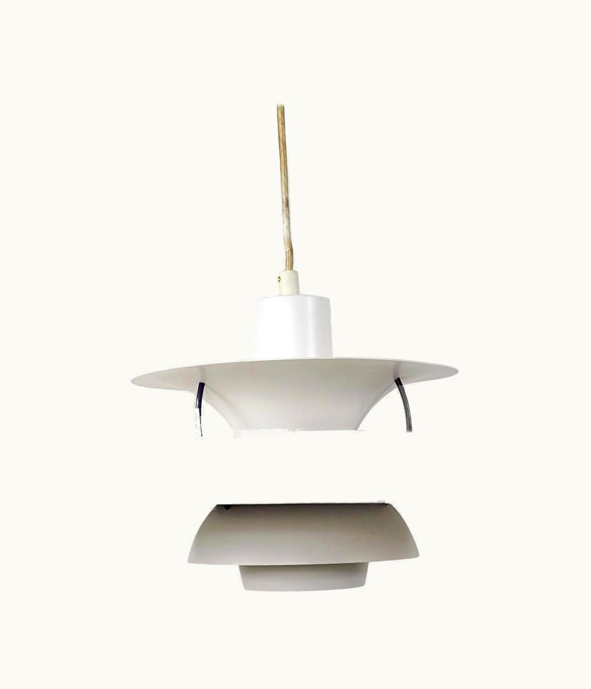 Poul Henningsen Mid-Century Modern PH5 Pendant By Poul Henningsen For Louis Poulsen