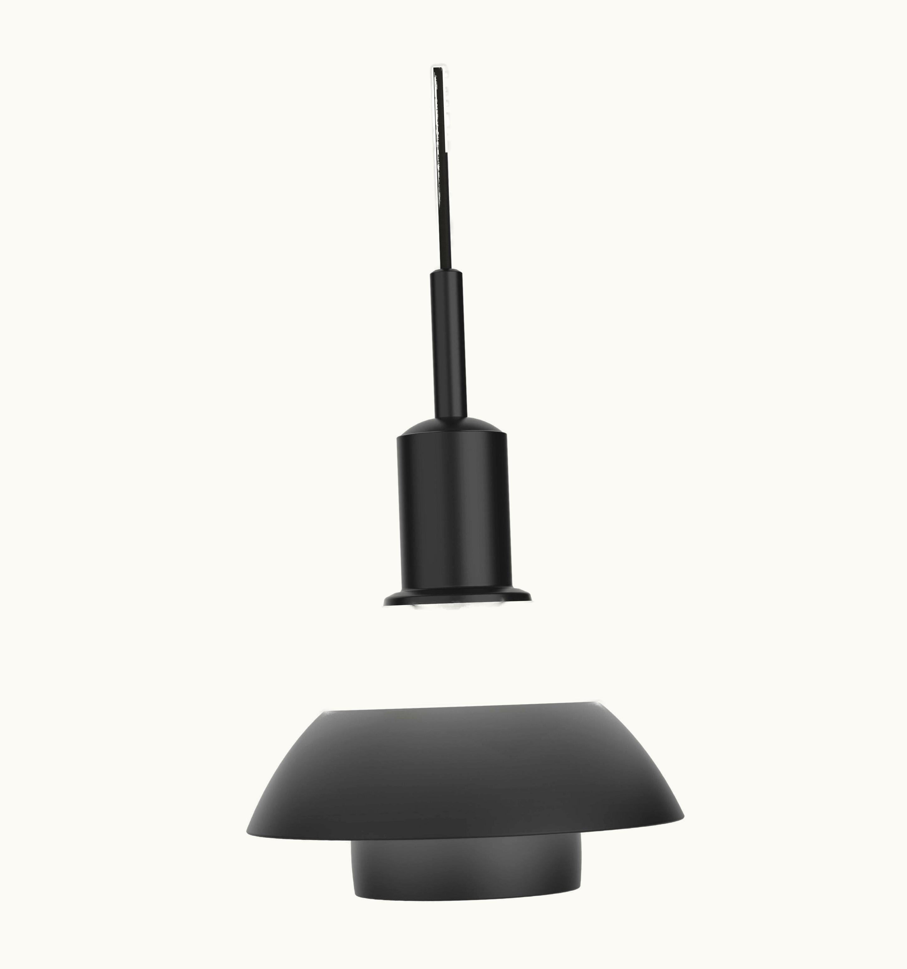 Poul Henningsen Poul Henningsen 'PH 5/5' Metal Pendant Lamp For Louis Poulsen In Black