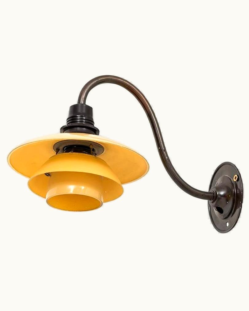 Poul Henningsen Poul Henningsen Wall Lamp Model PH-1/1 By Louis Poulsen In Denmark UZ0203040
