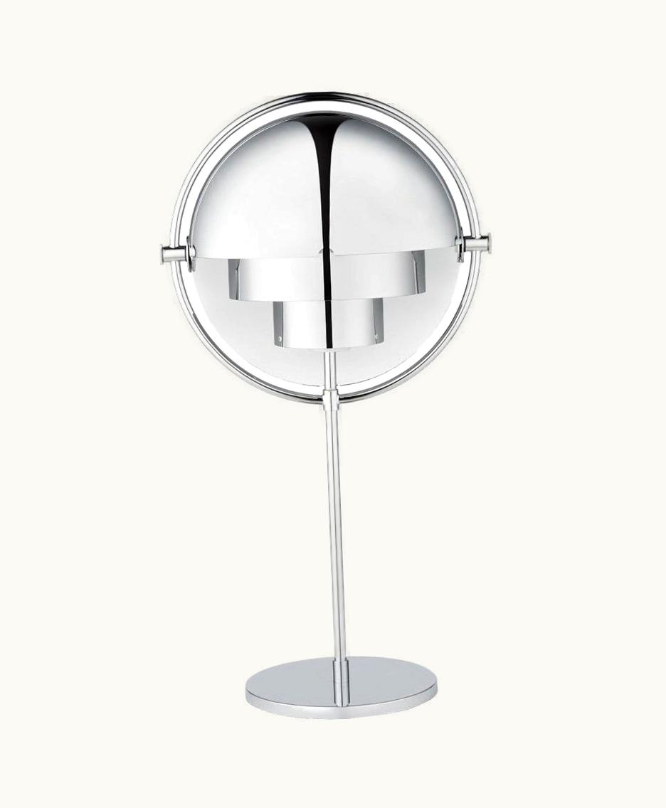 Louis Weisdorf 'Multi-Lite' Table Lamp In Chrome