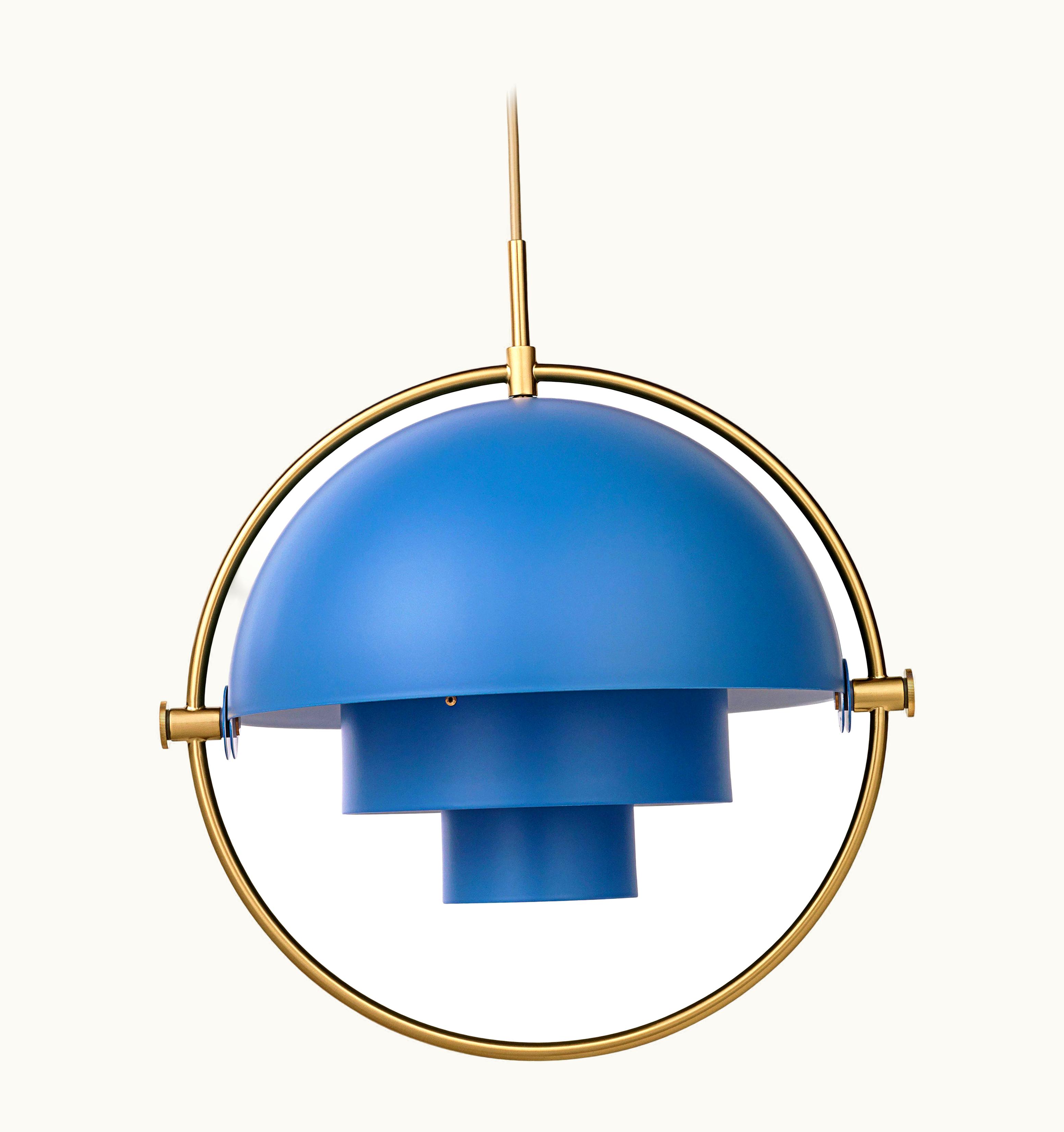 Louis Weisdorf Louis Weisdorf 'Multi-Lite' Pendant Lamp In Blue