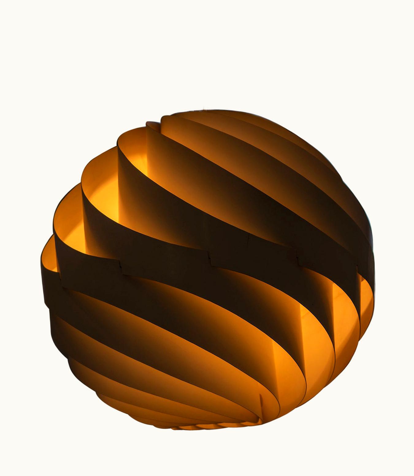 Louis Weisdorf Louis Weisdorf, Important Turbo Light Globe, 1965 For Lyfa, Denmark