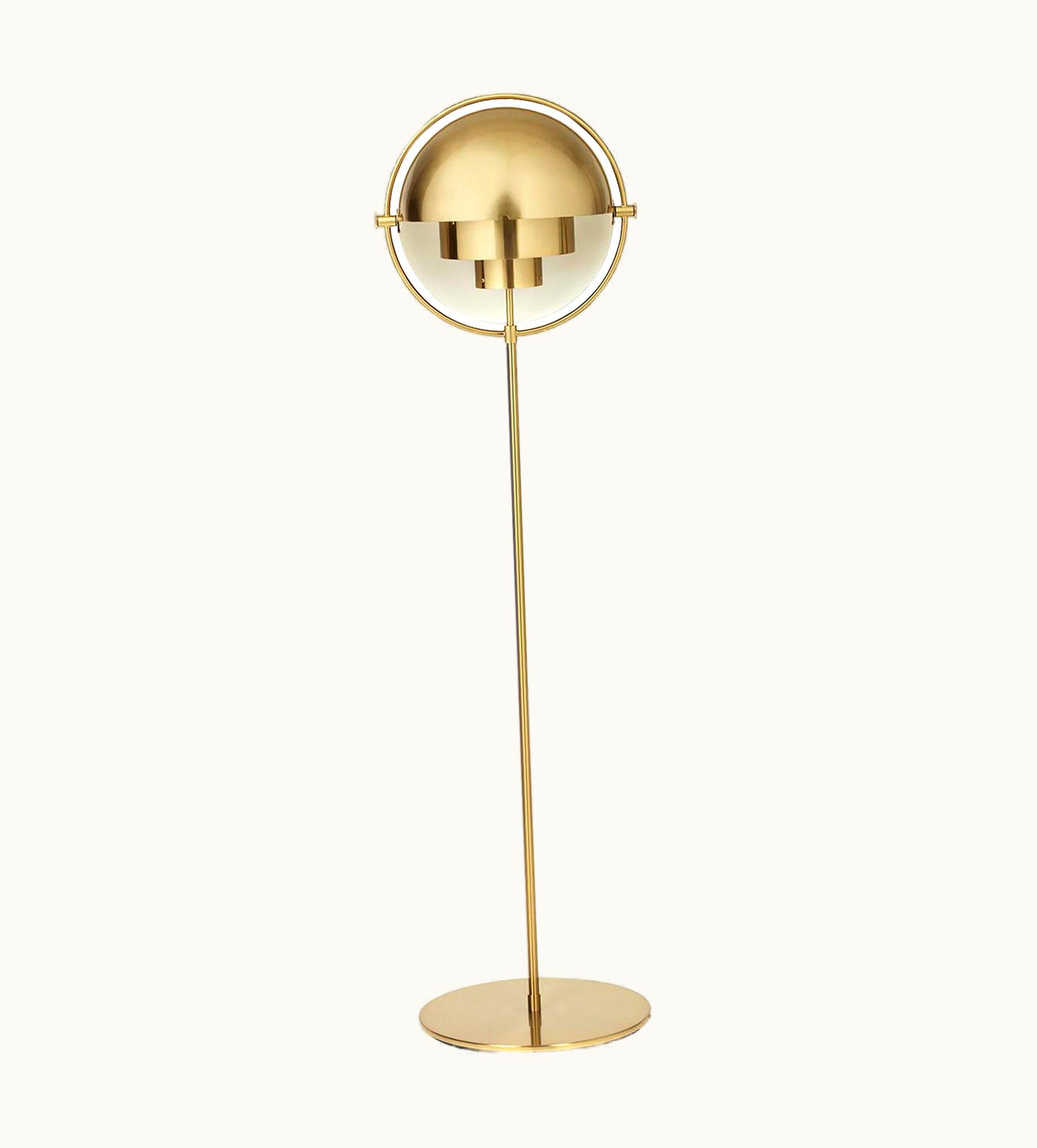 Louis Weisdorf Louis Weisdorf Multi-Lite Floor Lamp, Brass