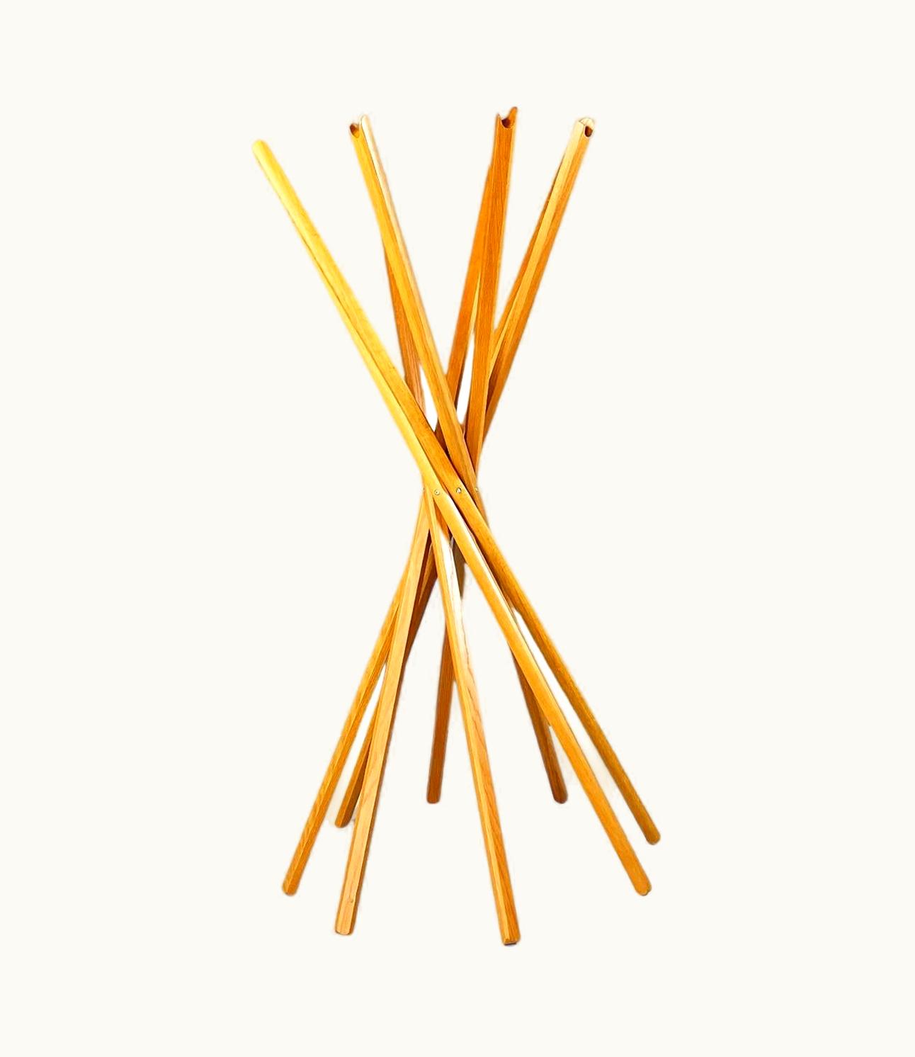 Gionathan de Pas & Donato D'Urbino & Paolo Lomazzi Gionathan de Pas & Donato D'Urbino & Paolo Lomazzi Italian Modern Coat Hanger Sciangai By De Pas D'Urbino Lomazzi Zanotta, 1980s