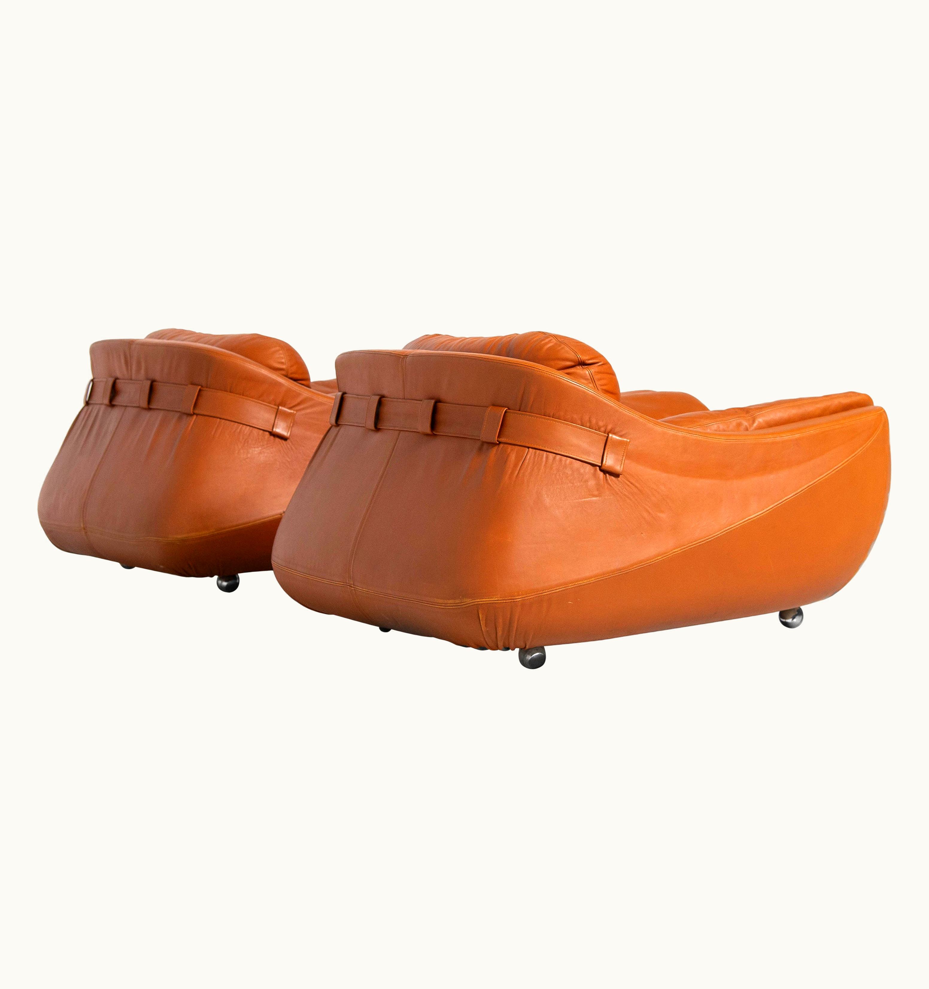 Gionathan de Pas & Donato D'Urbino & Paolo Lomazzi Gionathan de Pas & Donato D'Urbino & Paolo Lomazzi Decursu De Pas D'Urbino Lomazzi Carrera Chairs Italy 1969