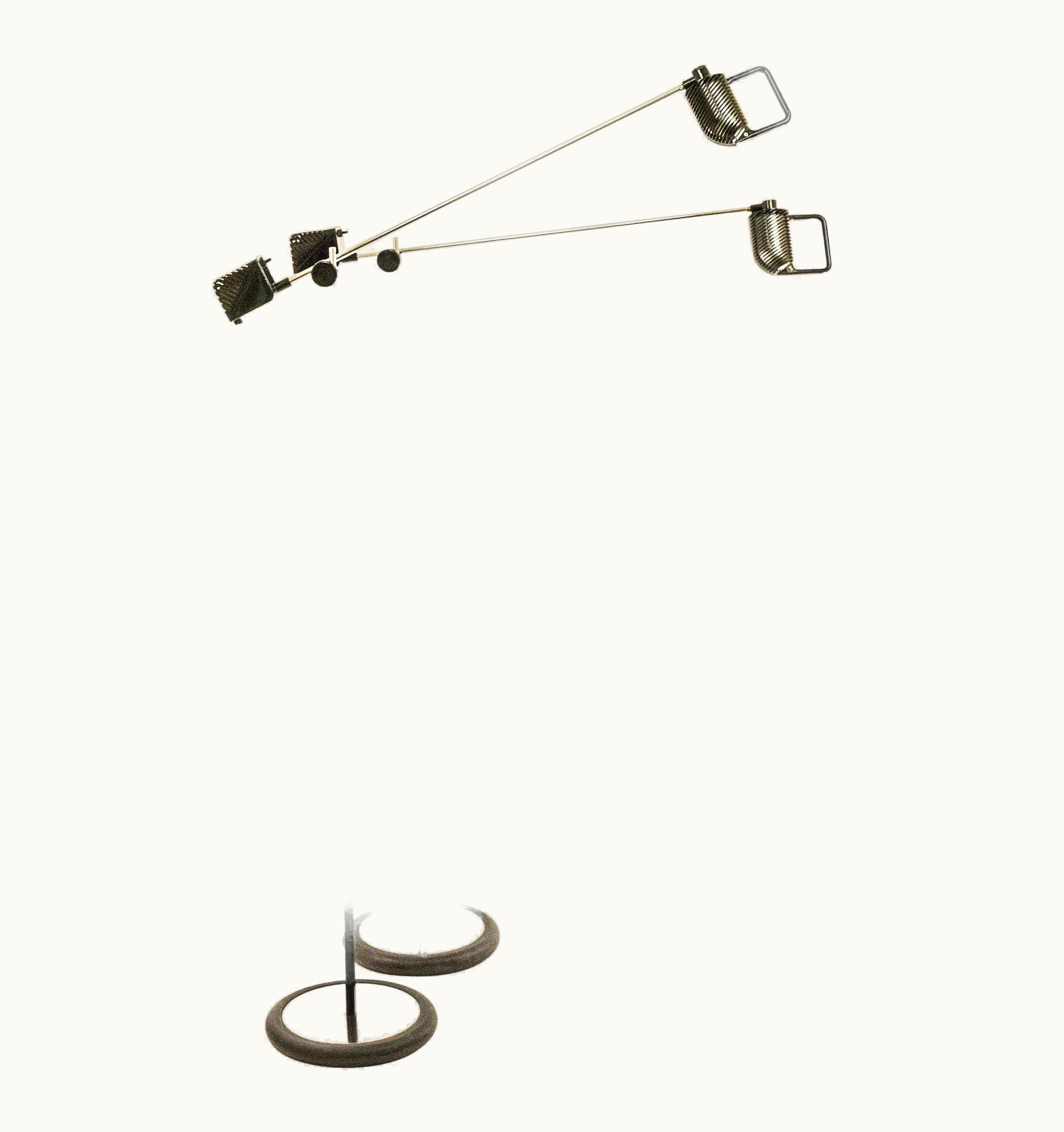 Gionathan de Pas & Donato D'Urbino & Paolo Lomazzi Gionathan de Pas & Donato D'Urbino & Paolo Lomazzi Pair Of Maniglia Floor Lamps By De Pas, D'Urbino And Lomazzi For Stilnovo, 1970s