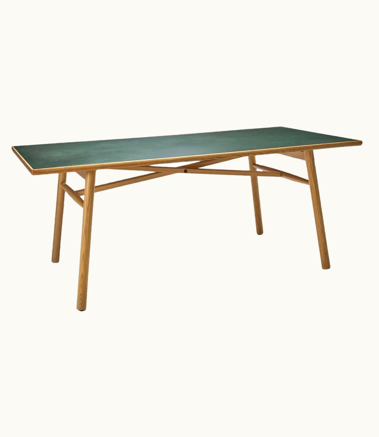 Poul Volther Poul M. Volther "C35 FDB" Dining Table For FDB Møbler, Denmark 1950s