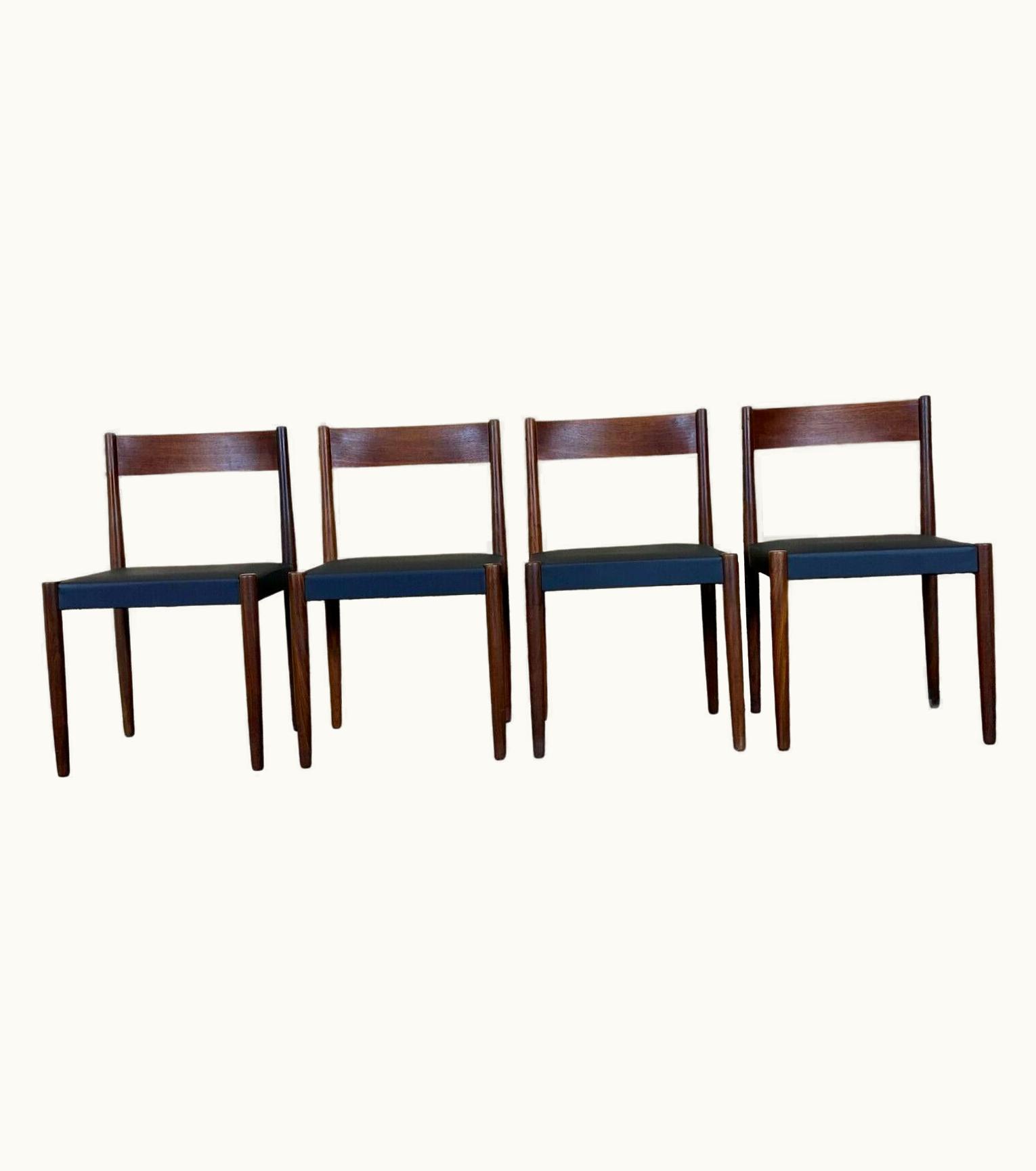 Poul Volther Poul Volther 4x 60s 70s Teak Chairs Dining Chair Poul M. Volther Frem Røjle