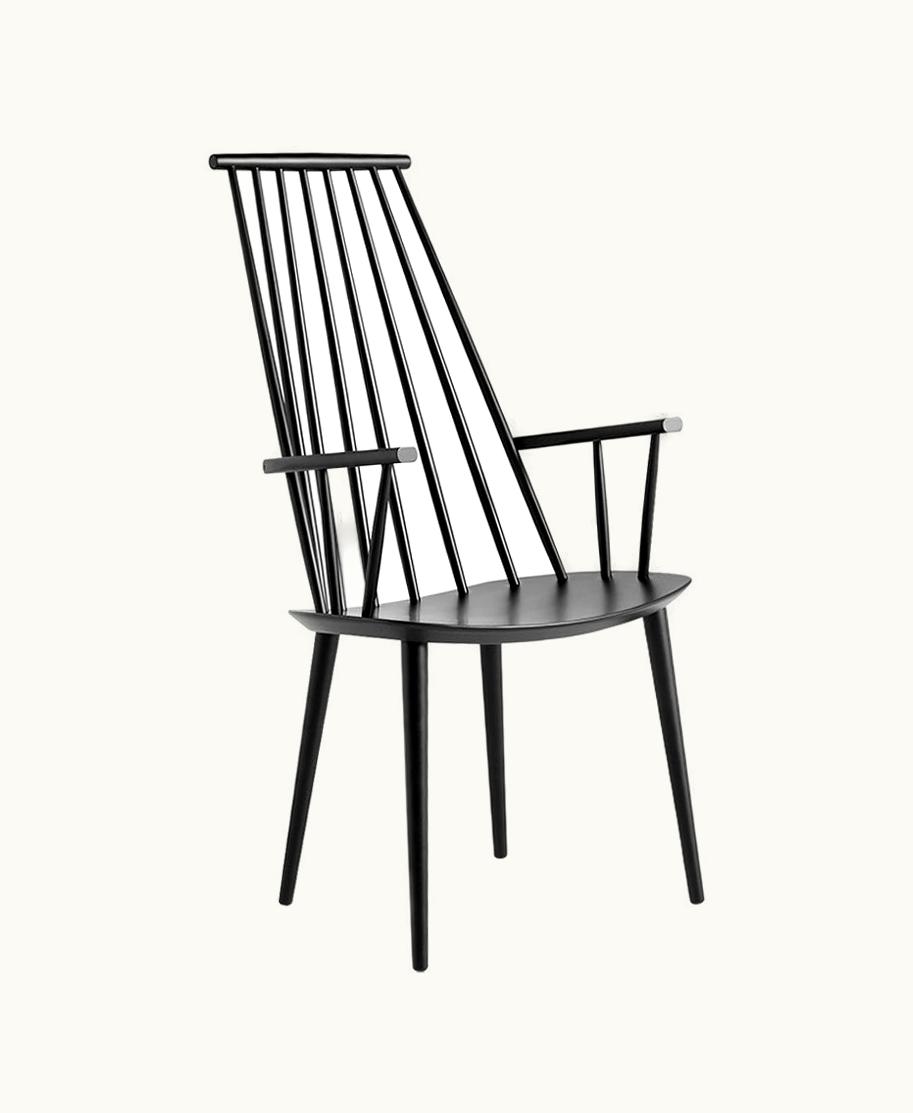 Poul Volther Poul Volther Black Chair J110 By Poul M. Volther For Hay