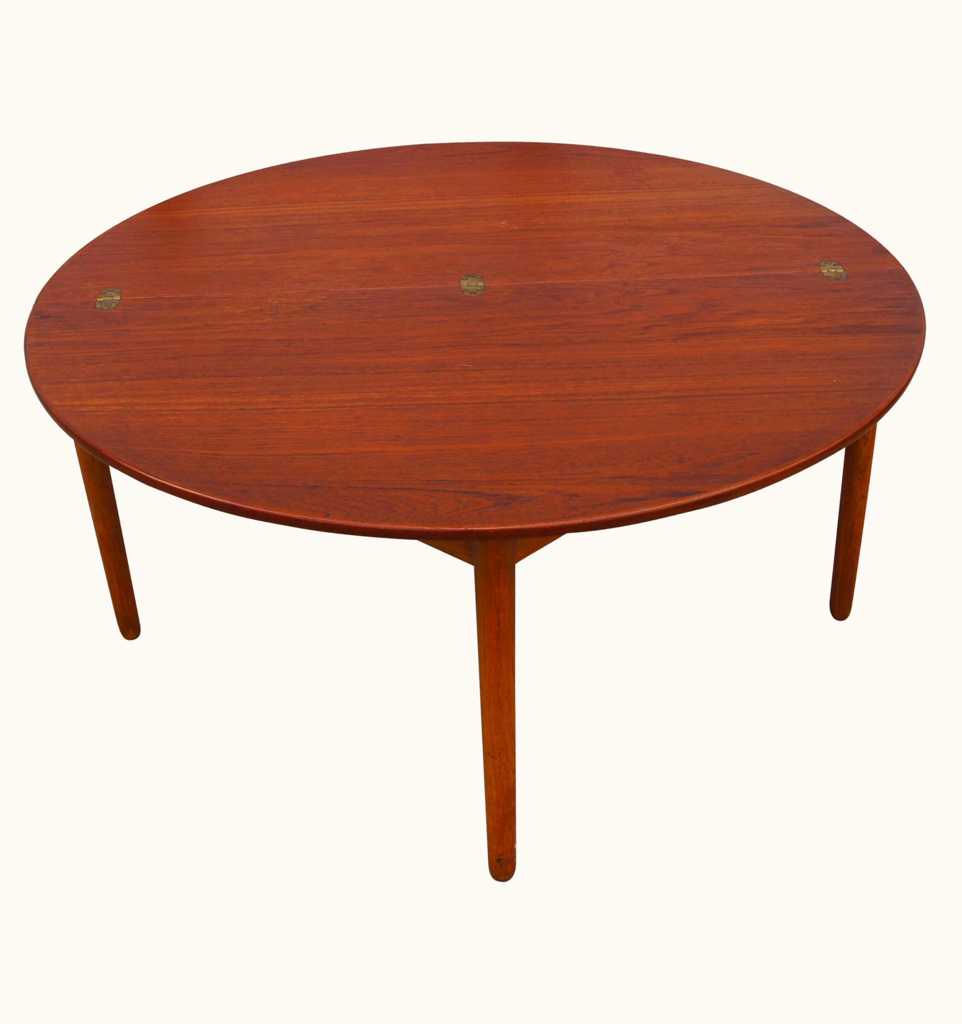 Poul Volther Teak Folding Coffee Table By Poul Volther For Frem Røjle