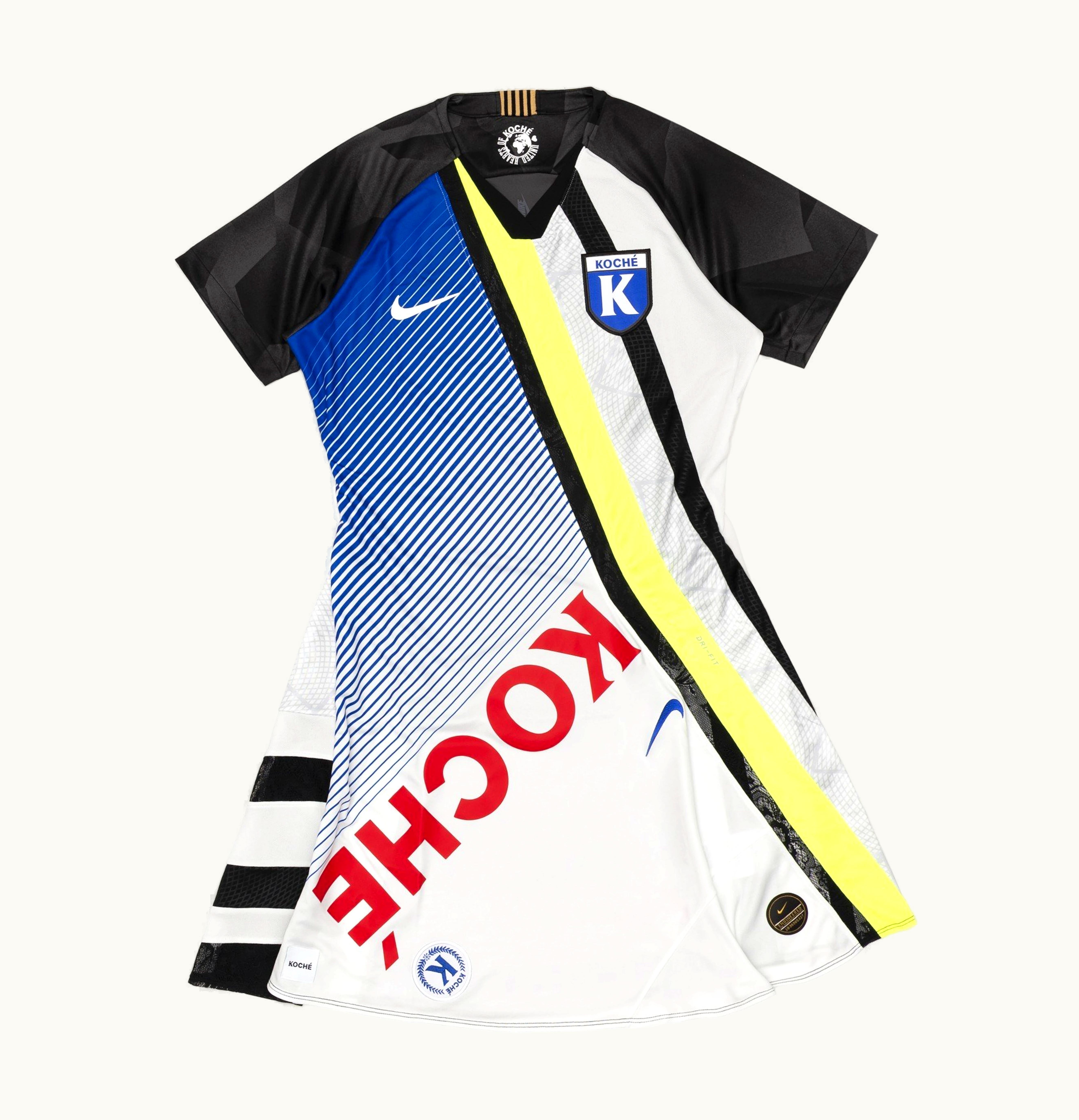 Nike Nike x Koche Jersey Dress White Black