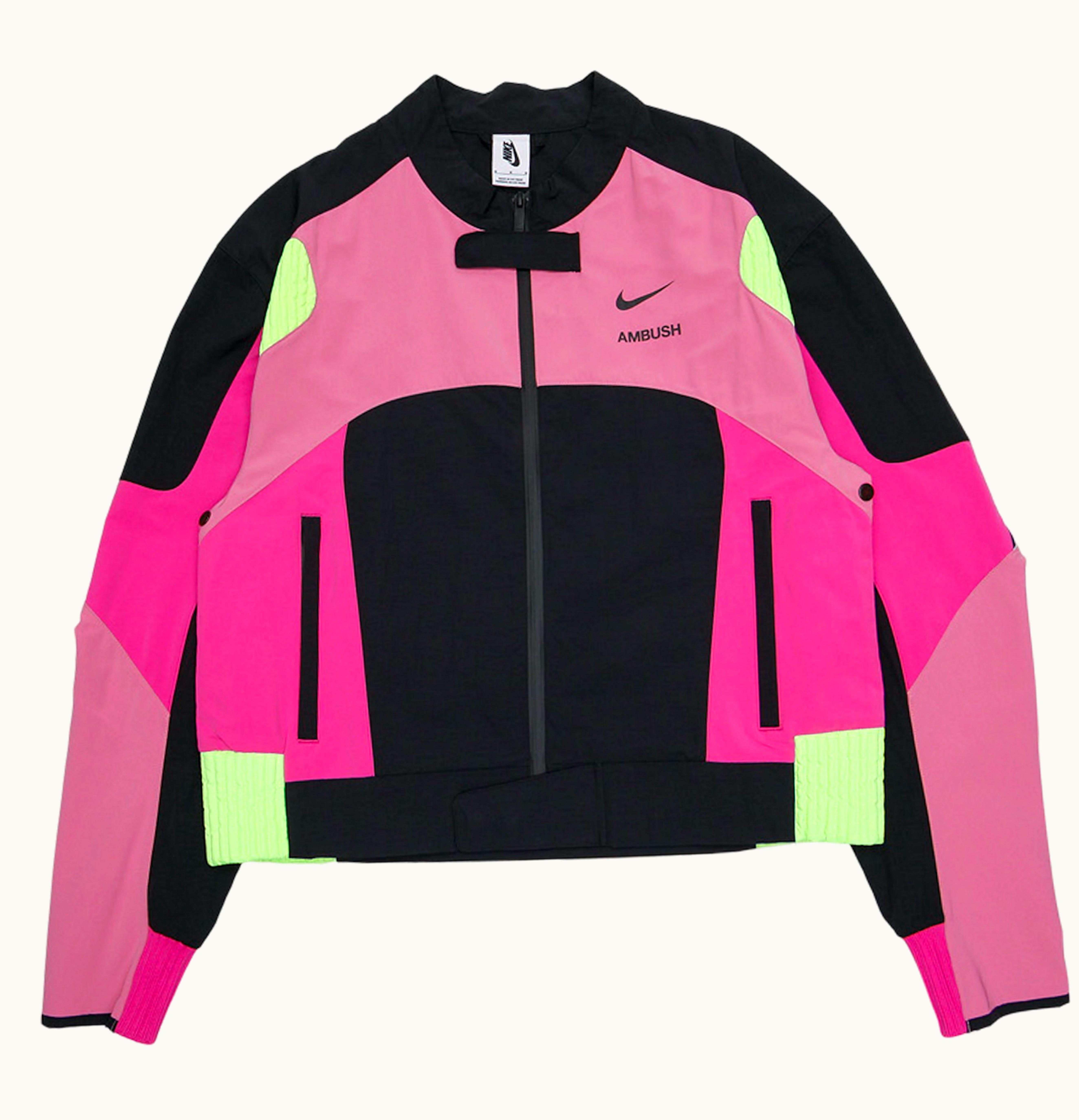 Nike Nike x Ambush Moto Jacket Active Fuchsia Magic Flamingo Black