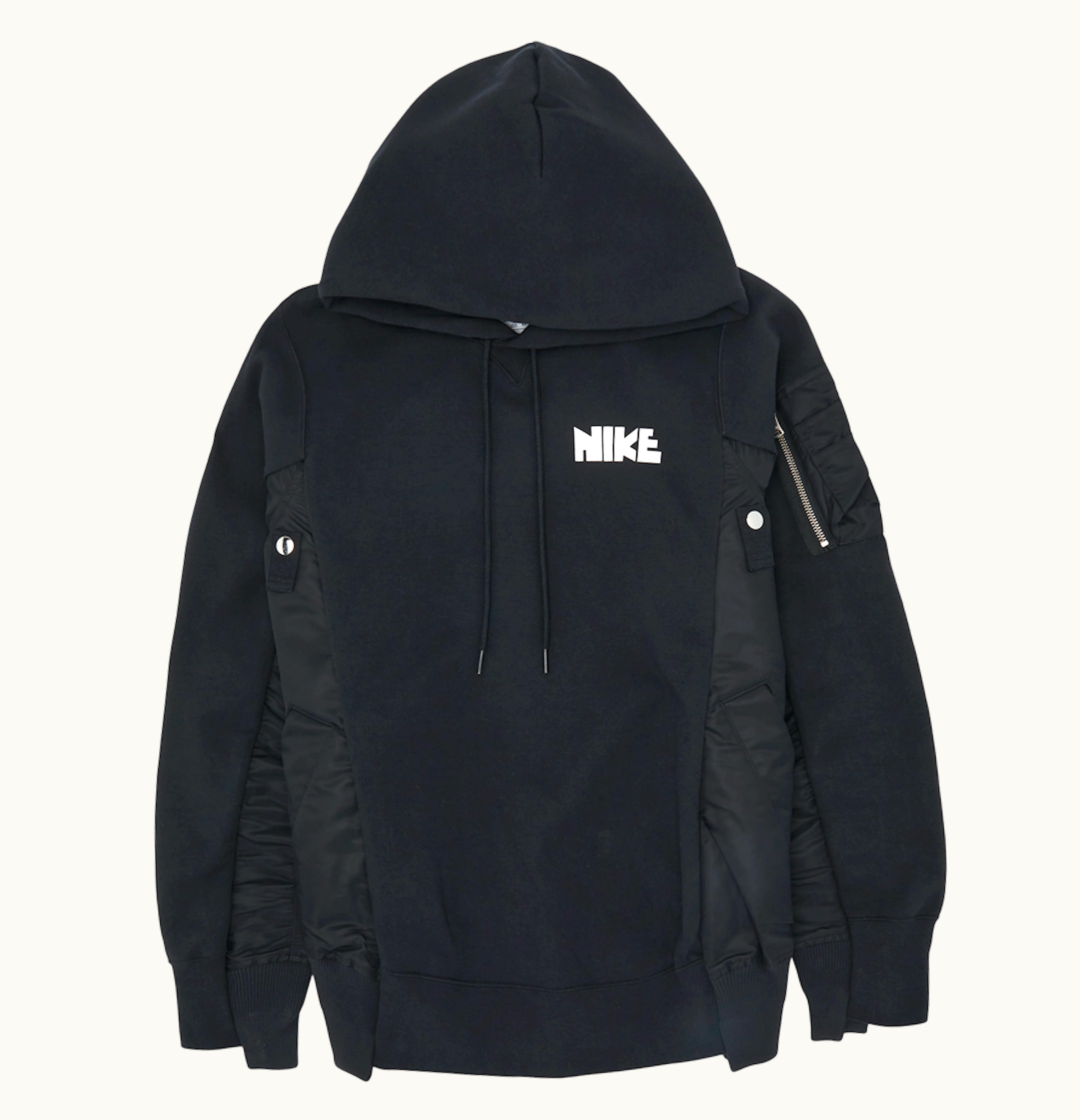 Nike Nike x Sacai Hoodie Black