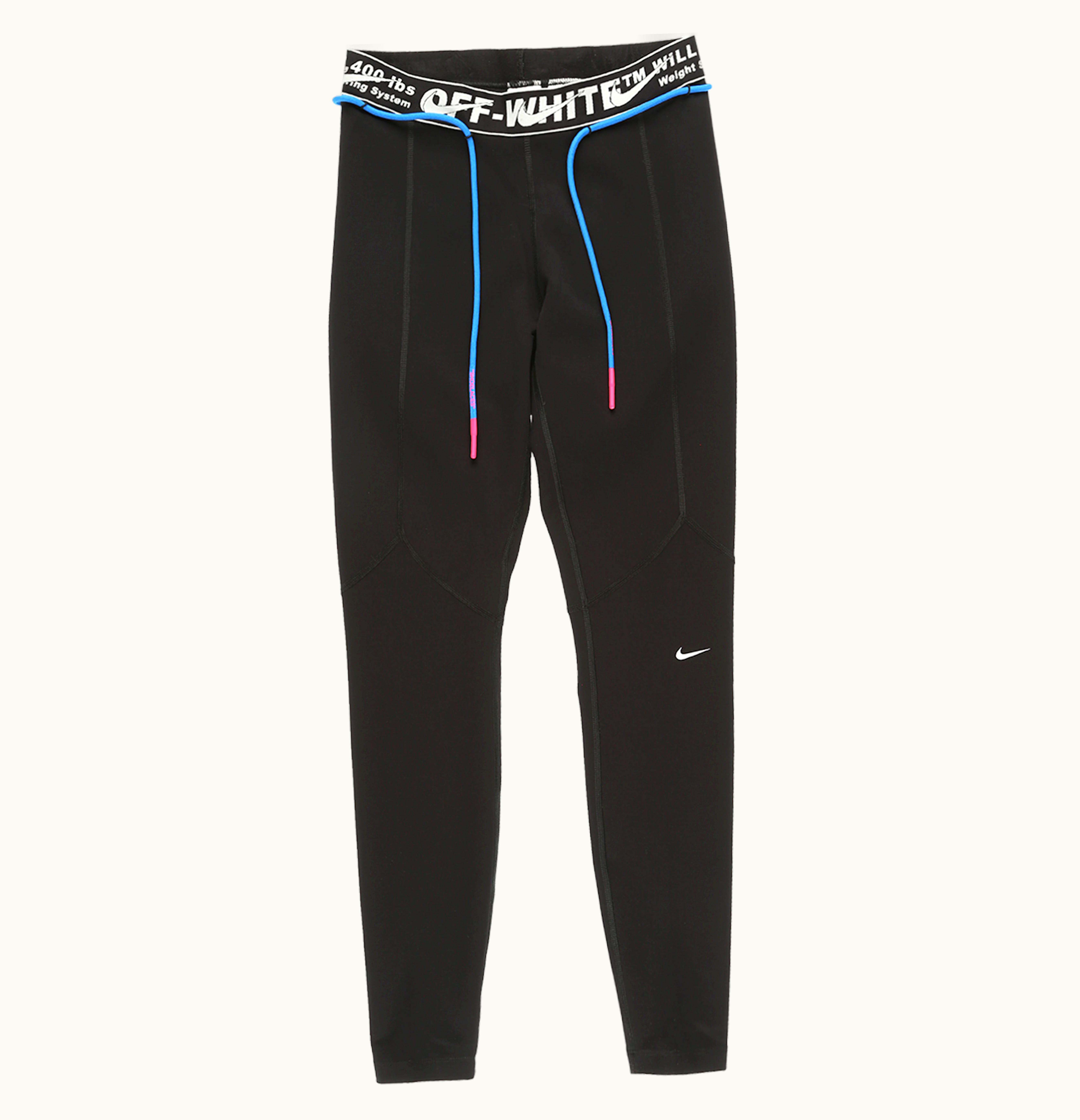 OFF-WHITE OFF WHITE x Nike Womens Running Tight Black