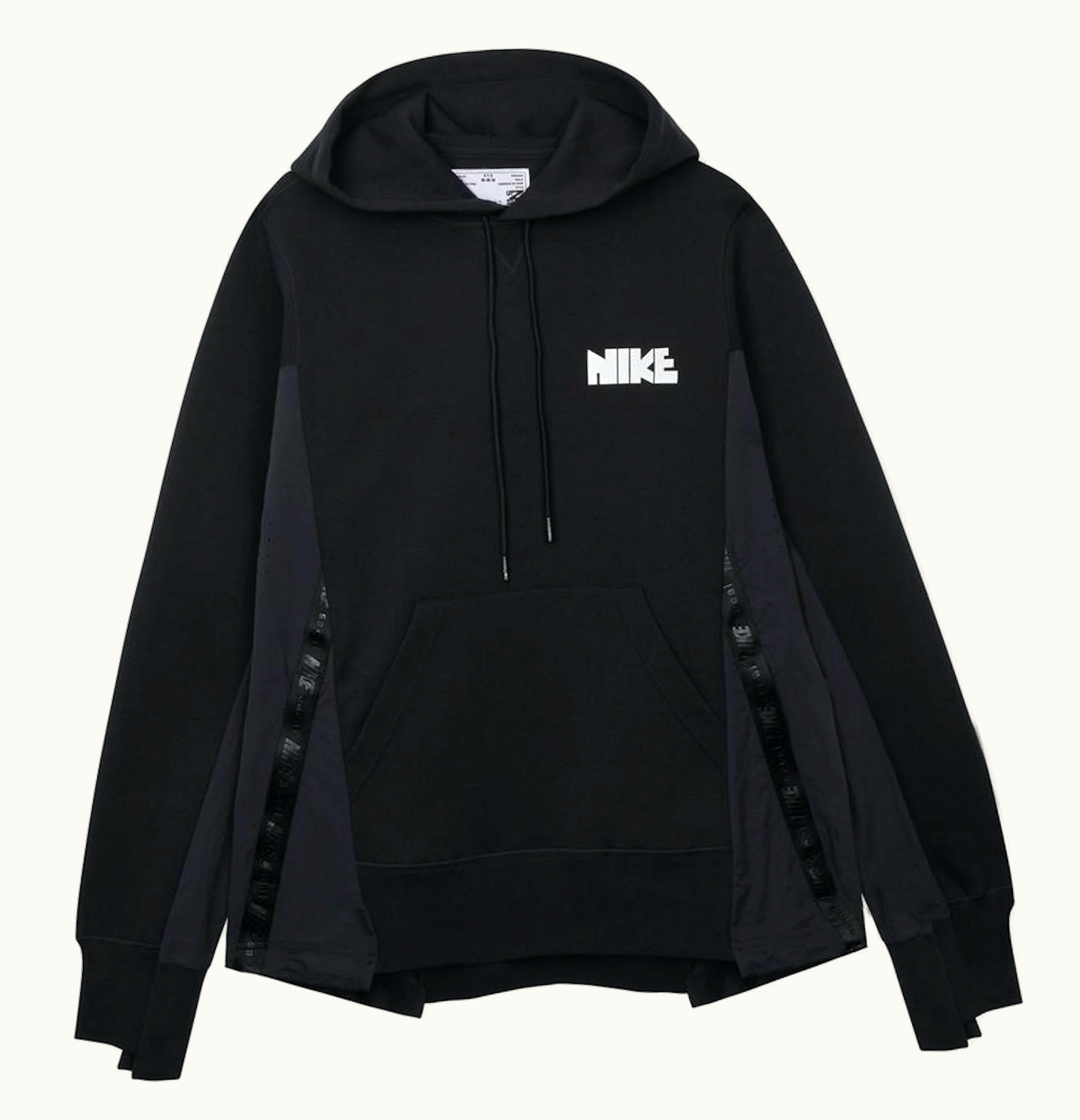 Nike Nike x Sacai Hoodie Black Black