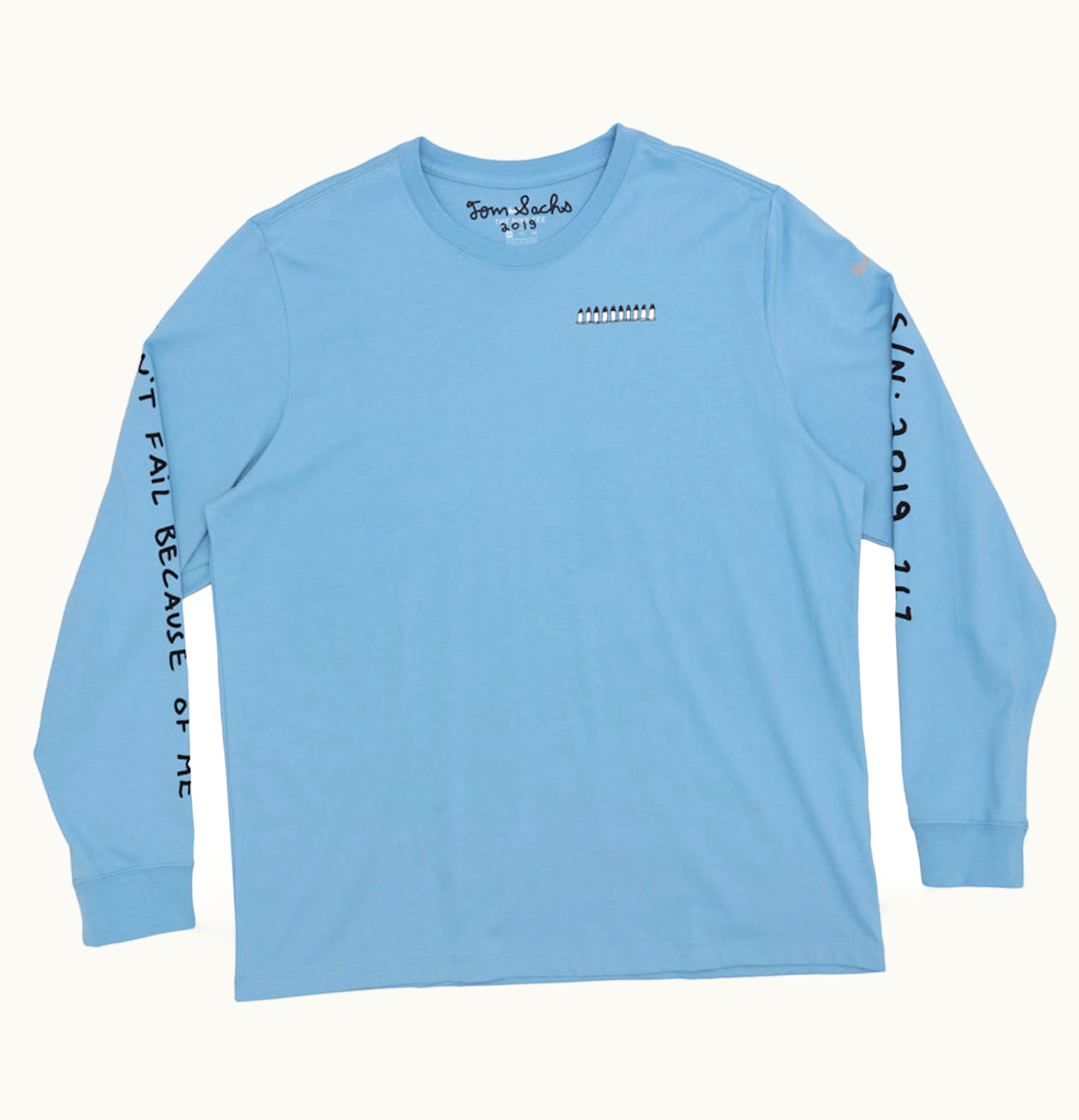 Nike Nike x Tom Sachs NRG Longsleeve T shirt Skyline Blue