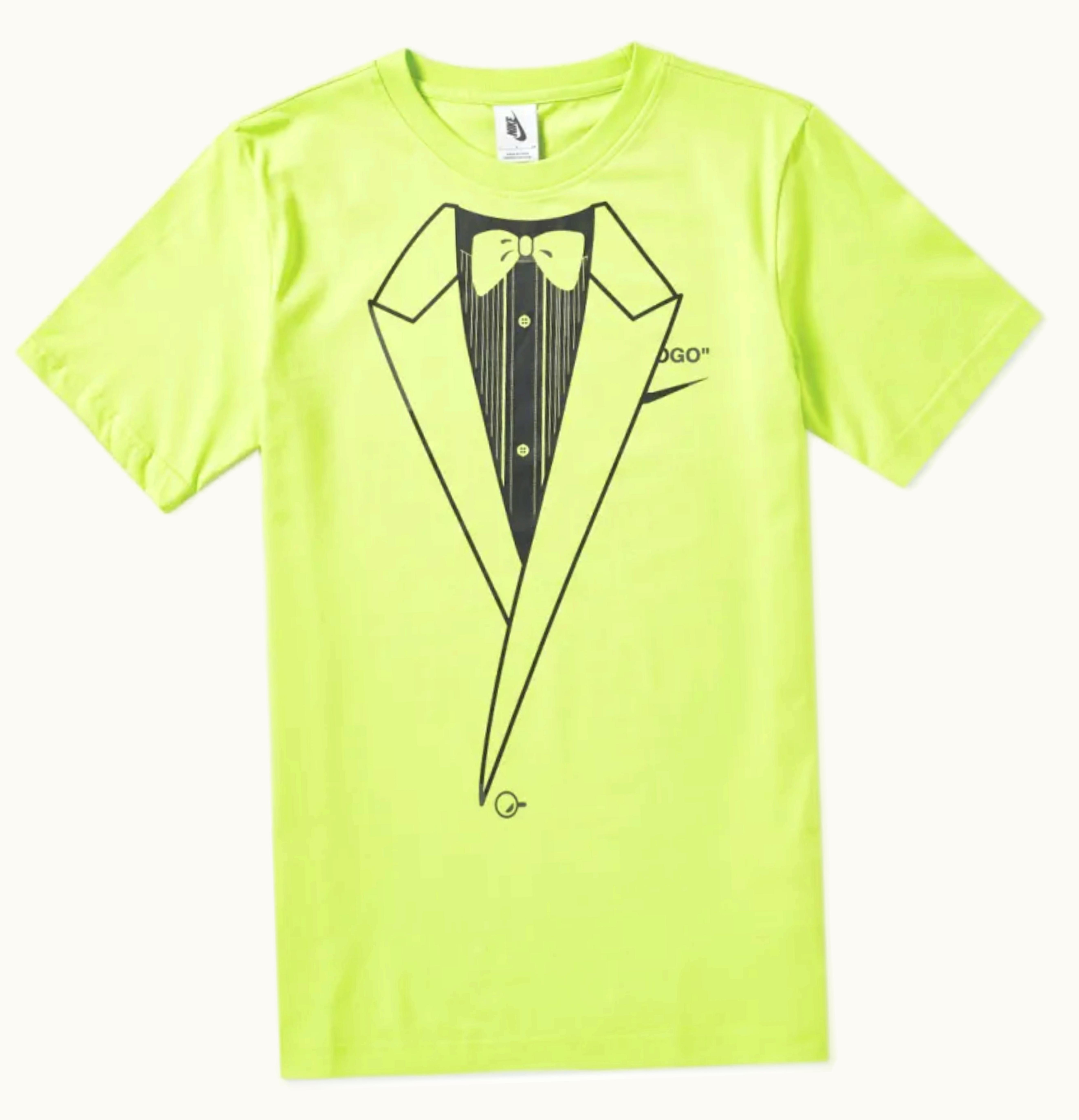 OFF-WHITE OFF WHITE x Nike NRG A6 Tee Lime Green