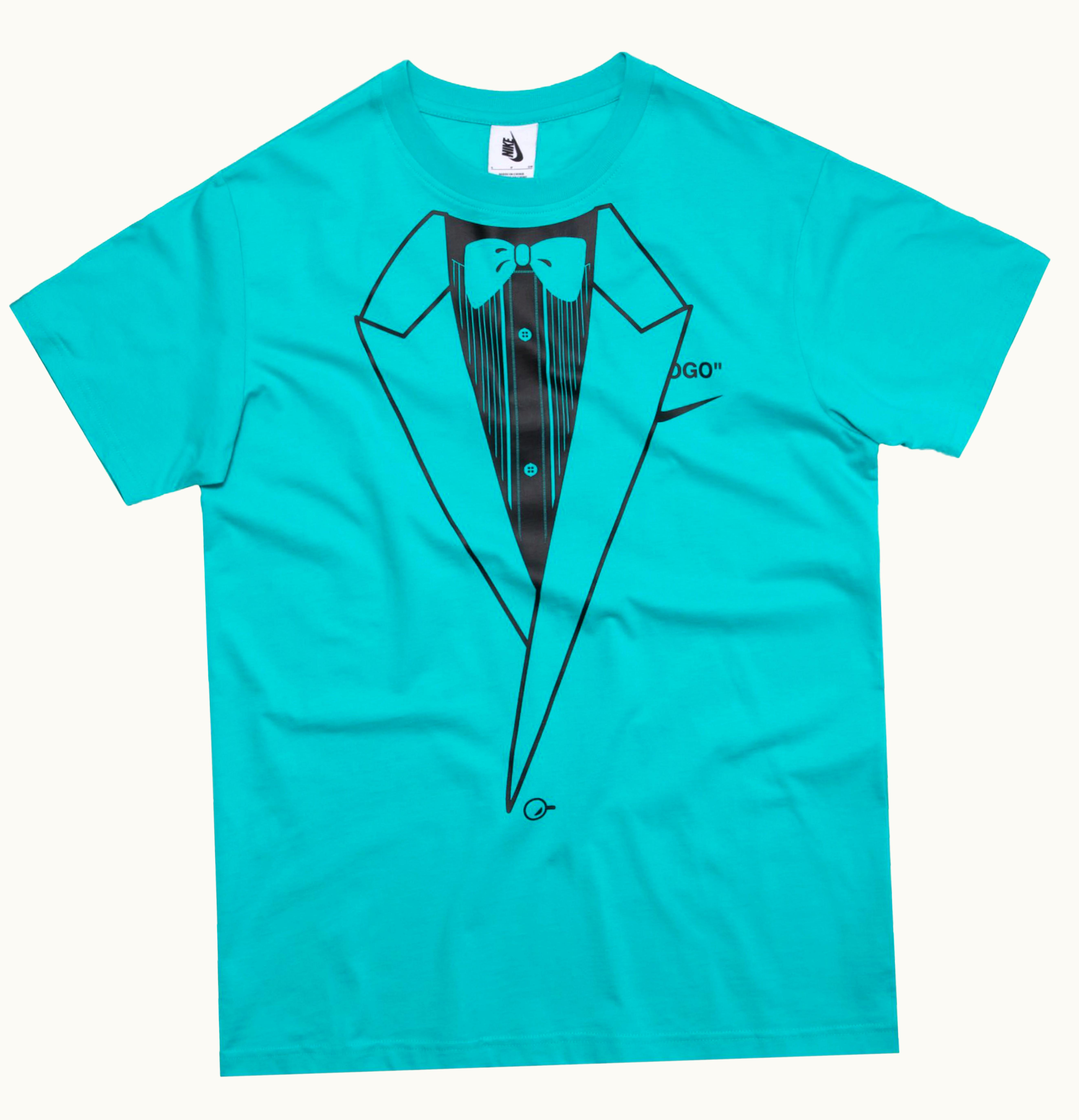 OFF-WHITE OFF WHITE x Nike NRG A6 Tee Retro Blue