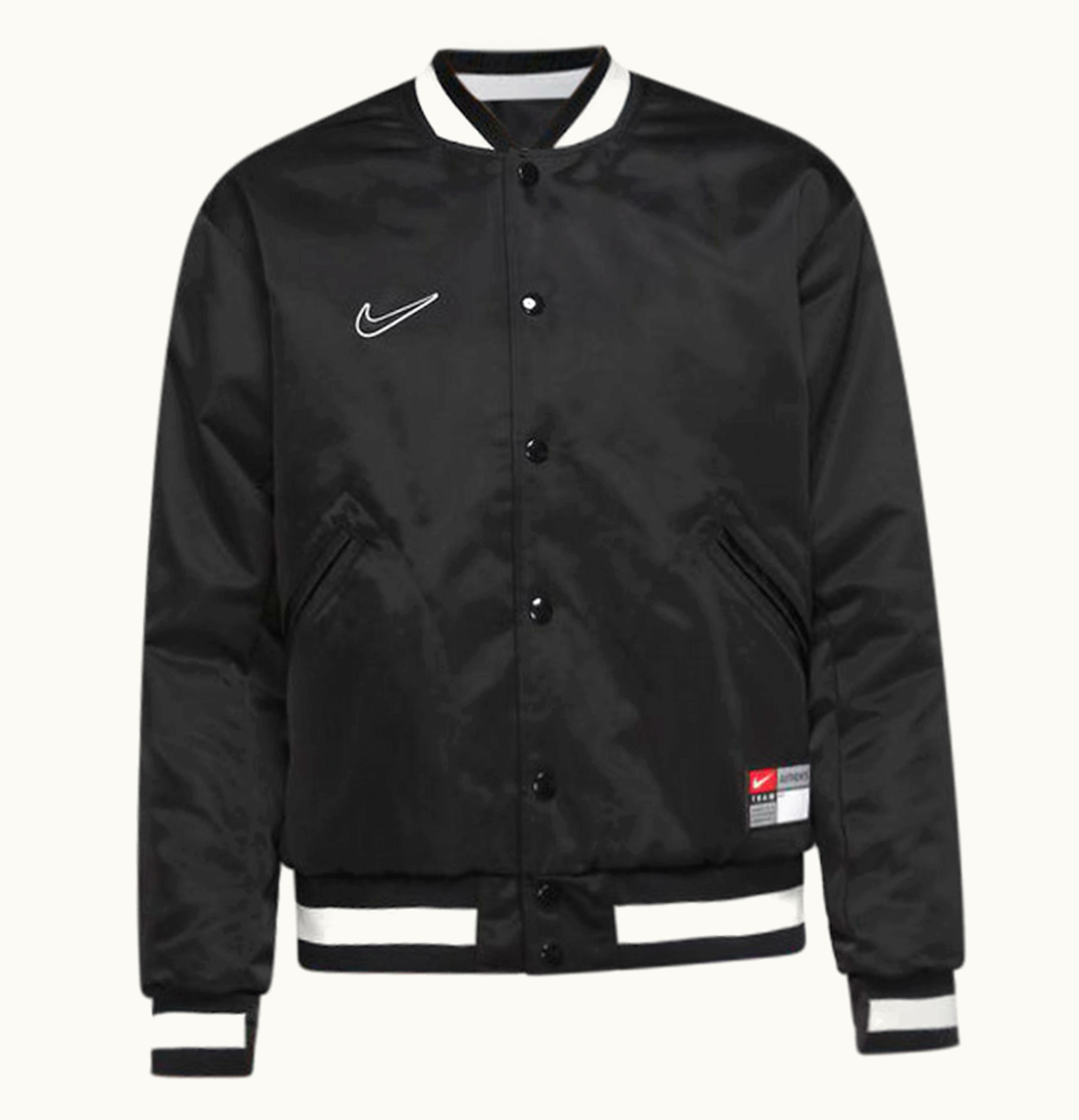 Nike SB Nike SB x MLB Varsity Skate Jacket Black Black White White
