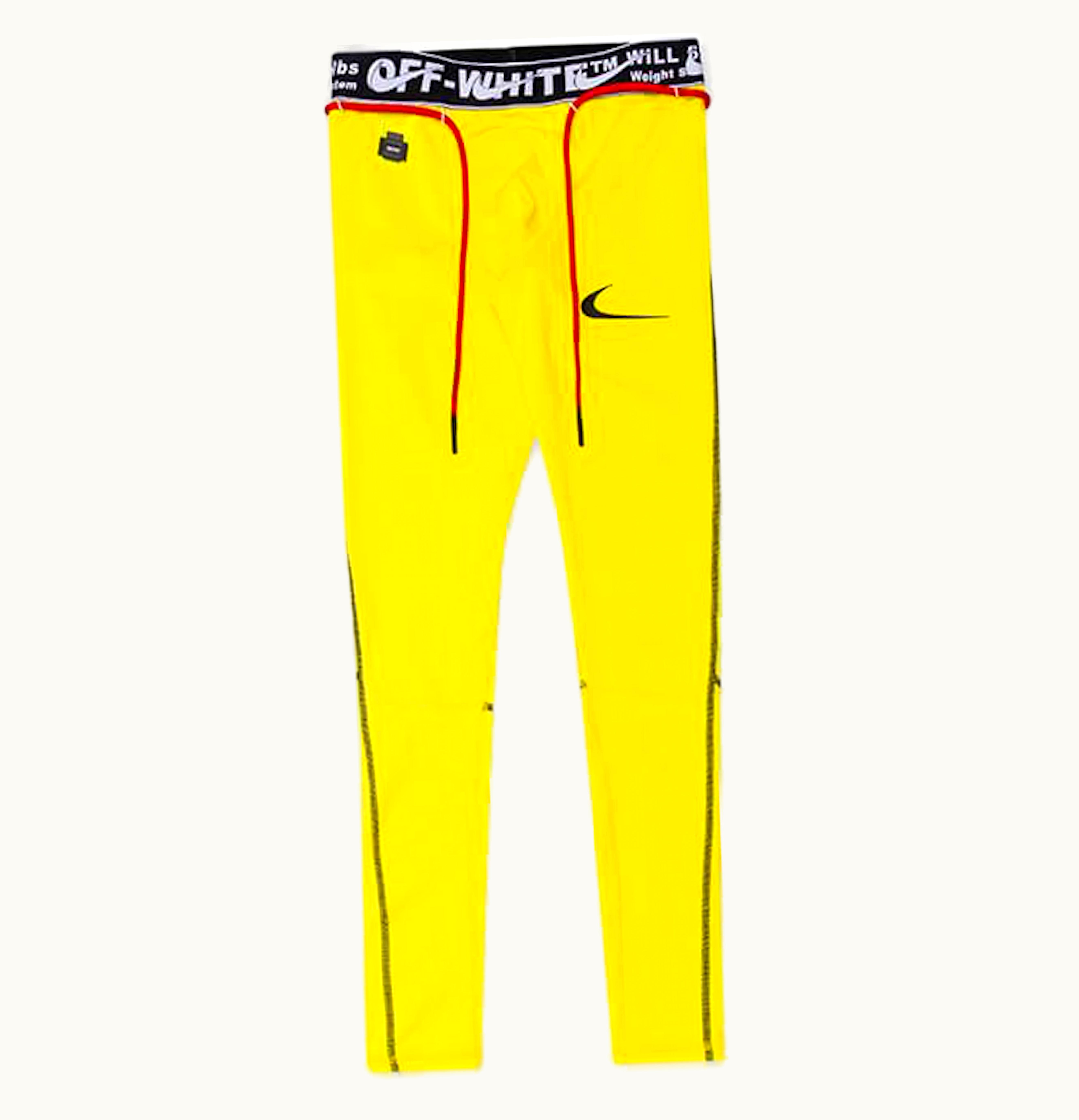 OFF-WHITE OFF WHITE x Nike Tights Opti Yellow