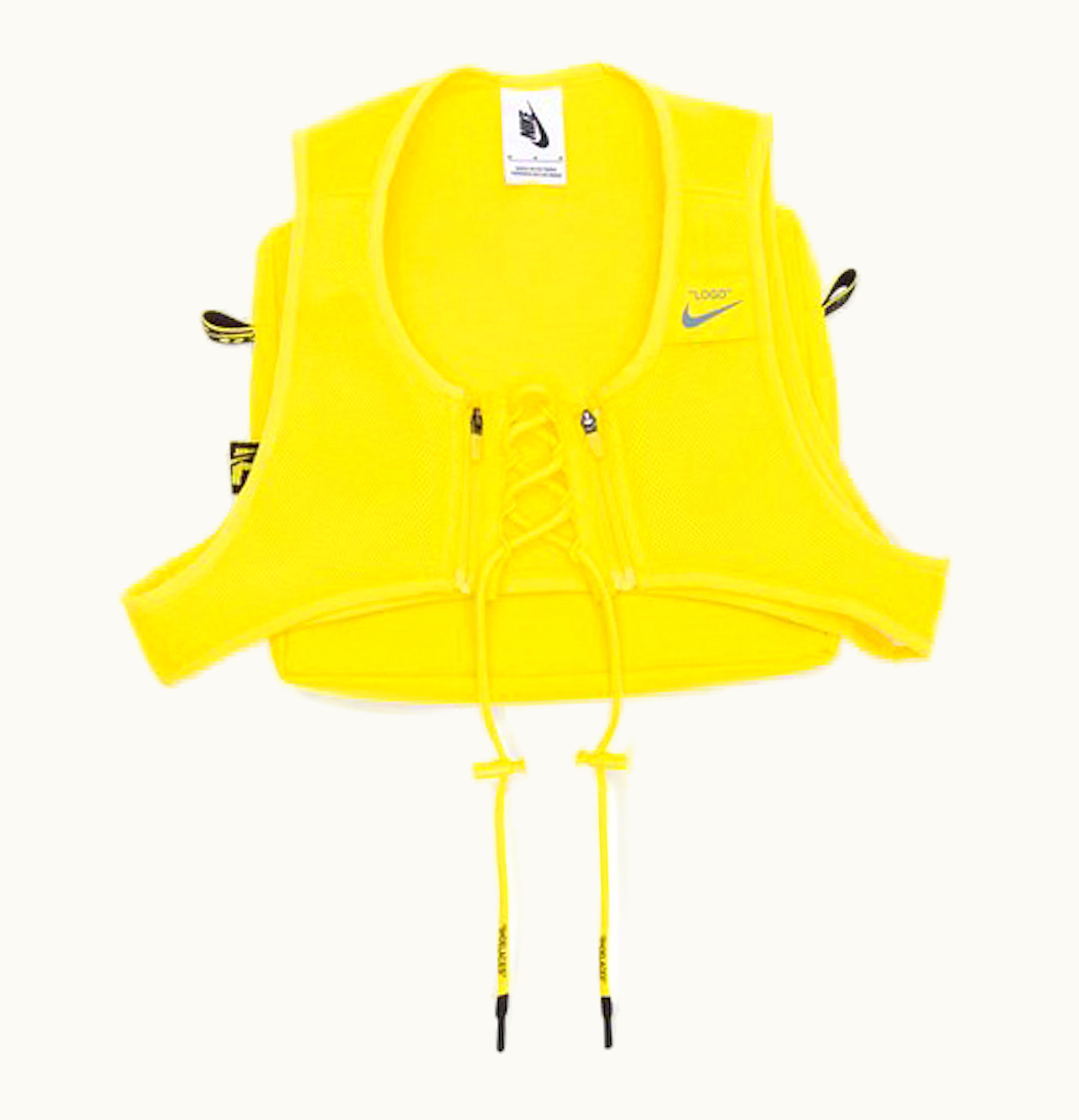 OFF-WHITE OFF WHITE x Nike Womens NRG X Cross Bib Optic Yellow