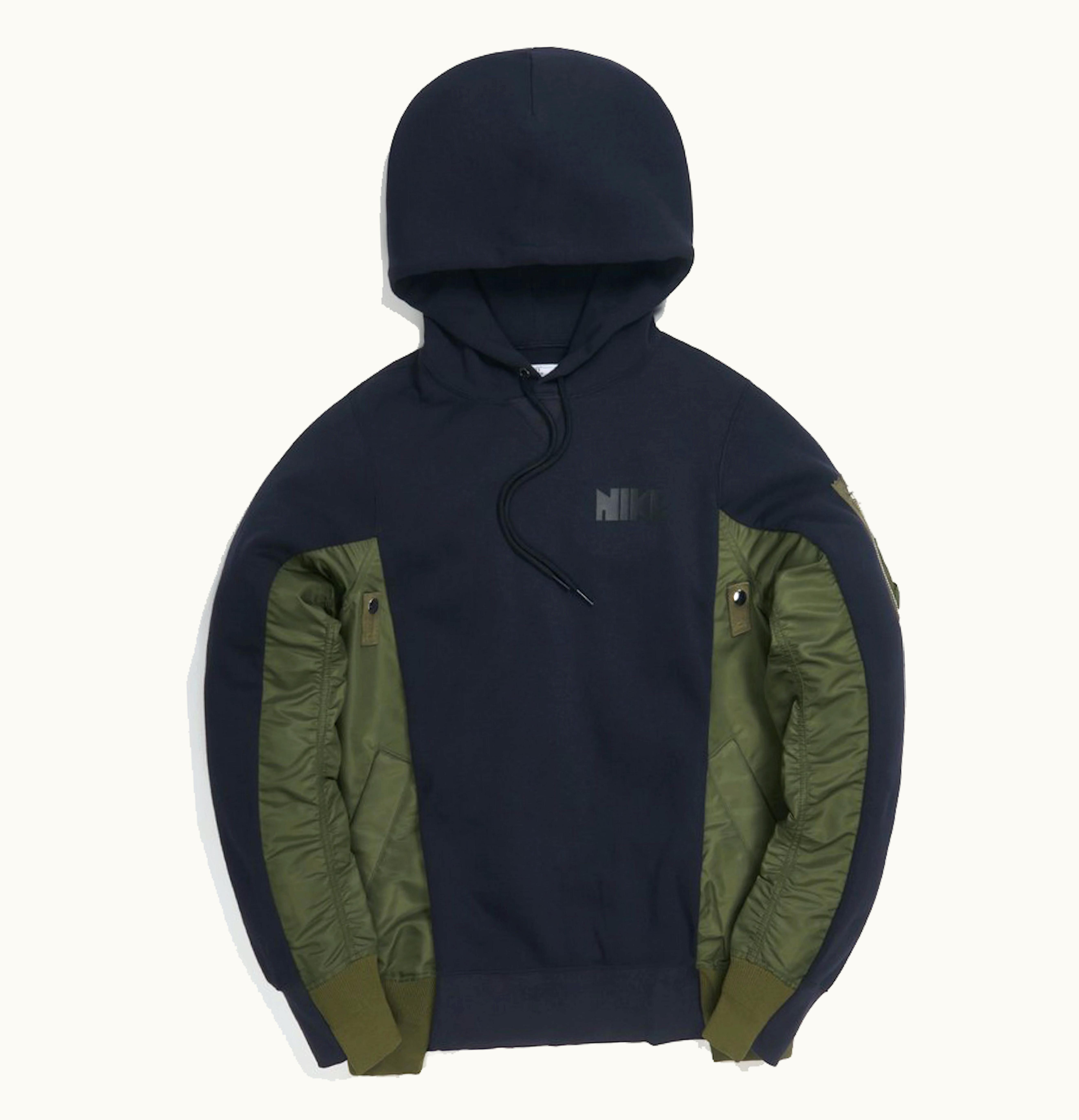 Nike Nike x Sacai Hoodie Navy