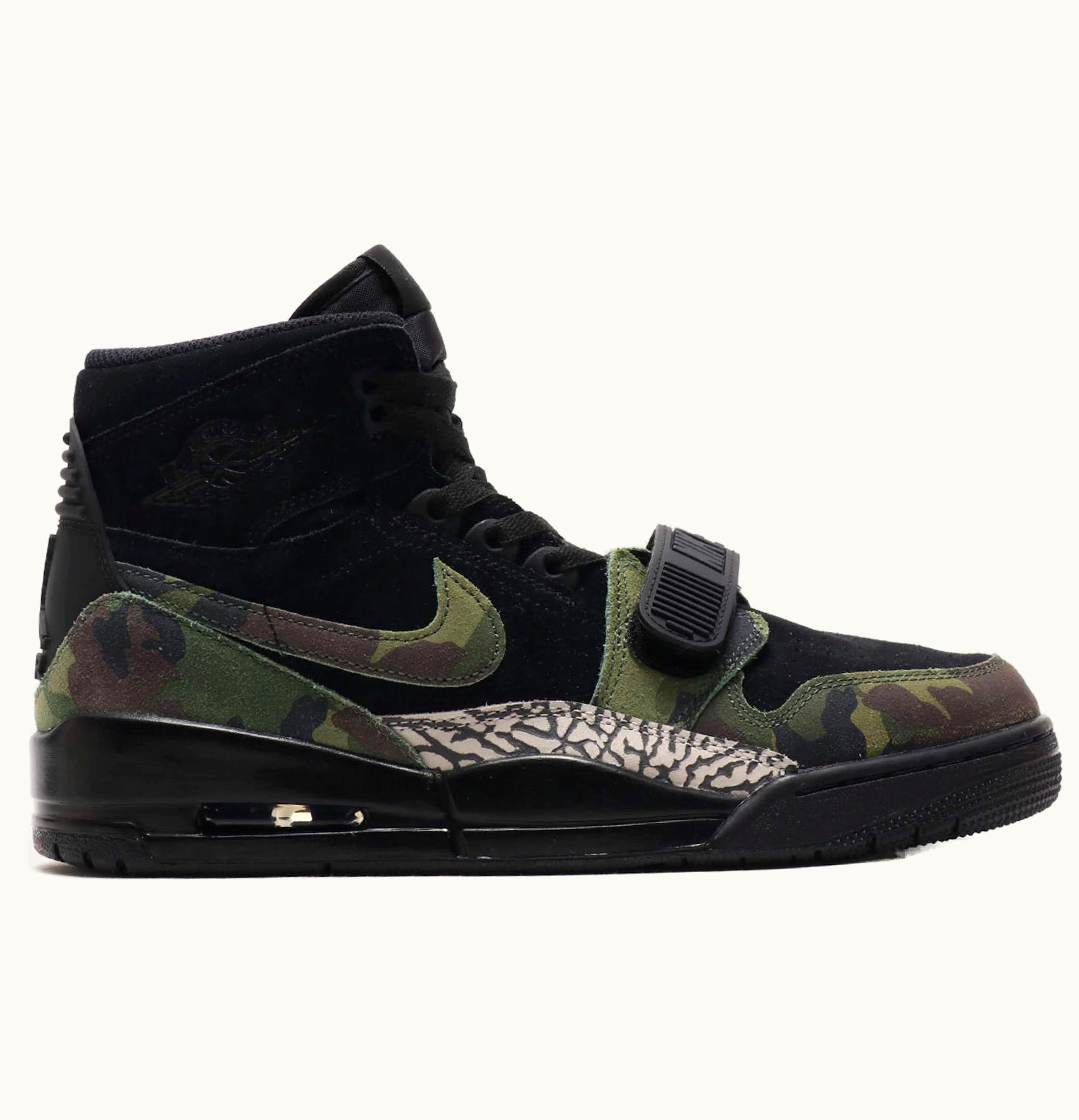 Jordan Air Jordan Legacy 312 Black Camo Green
