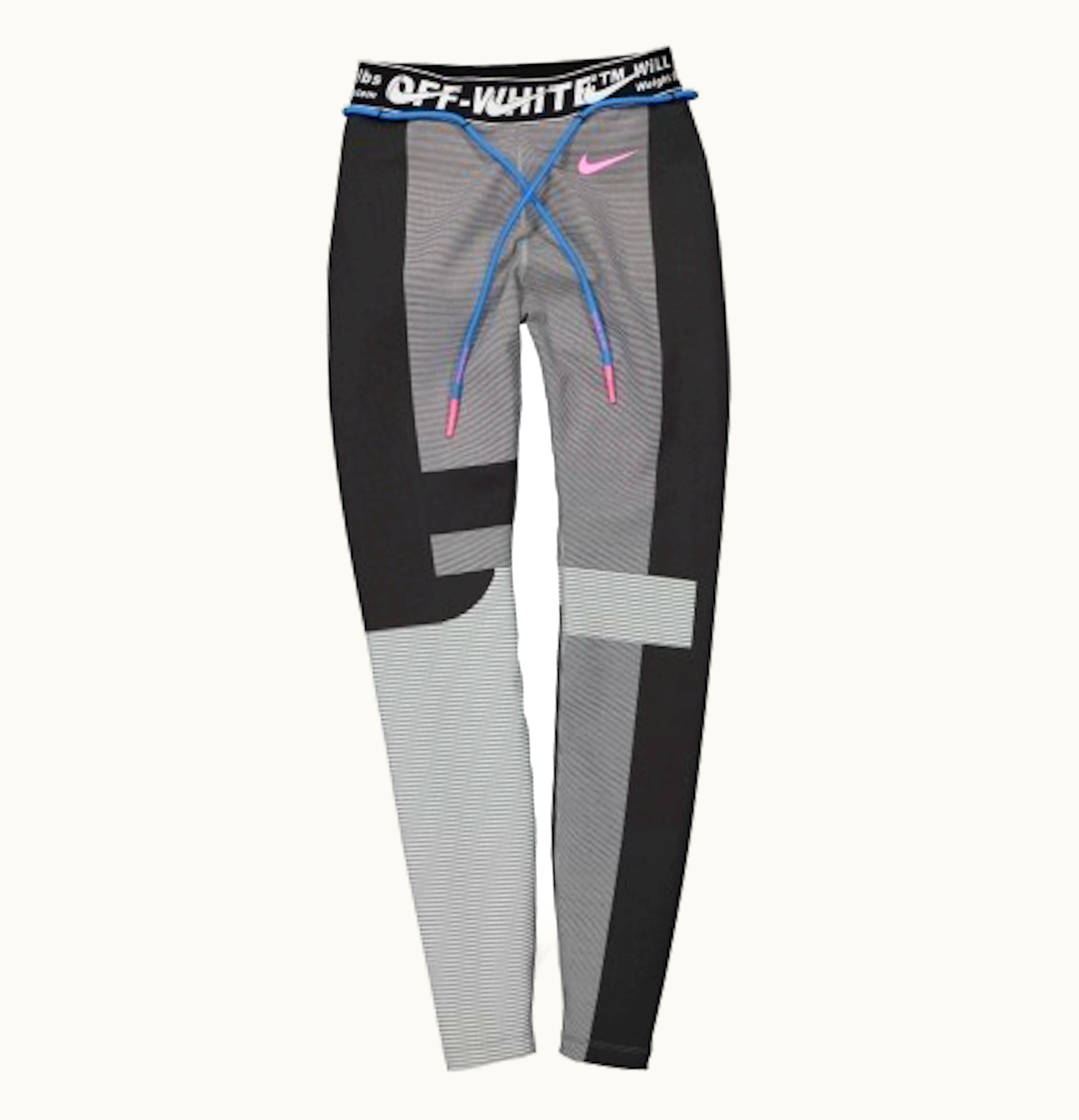 OFF-WHITE OFF WHITE x Nike Womens Easy Run Tight Vast Grey