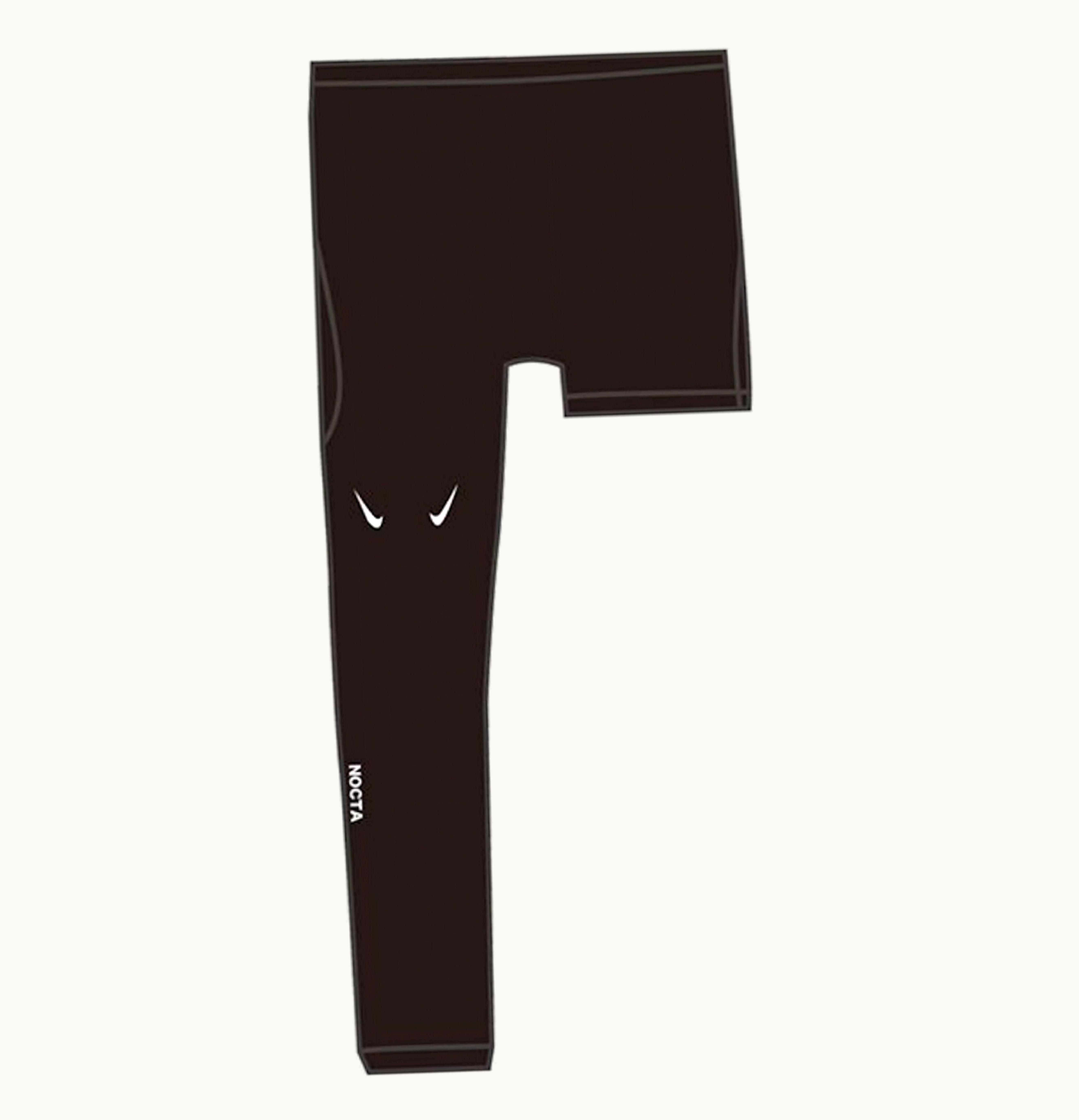 Nike Nike x Nocta Basketball Single Leg Tights Right Asia Sizing Black