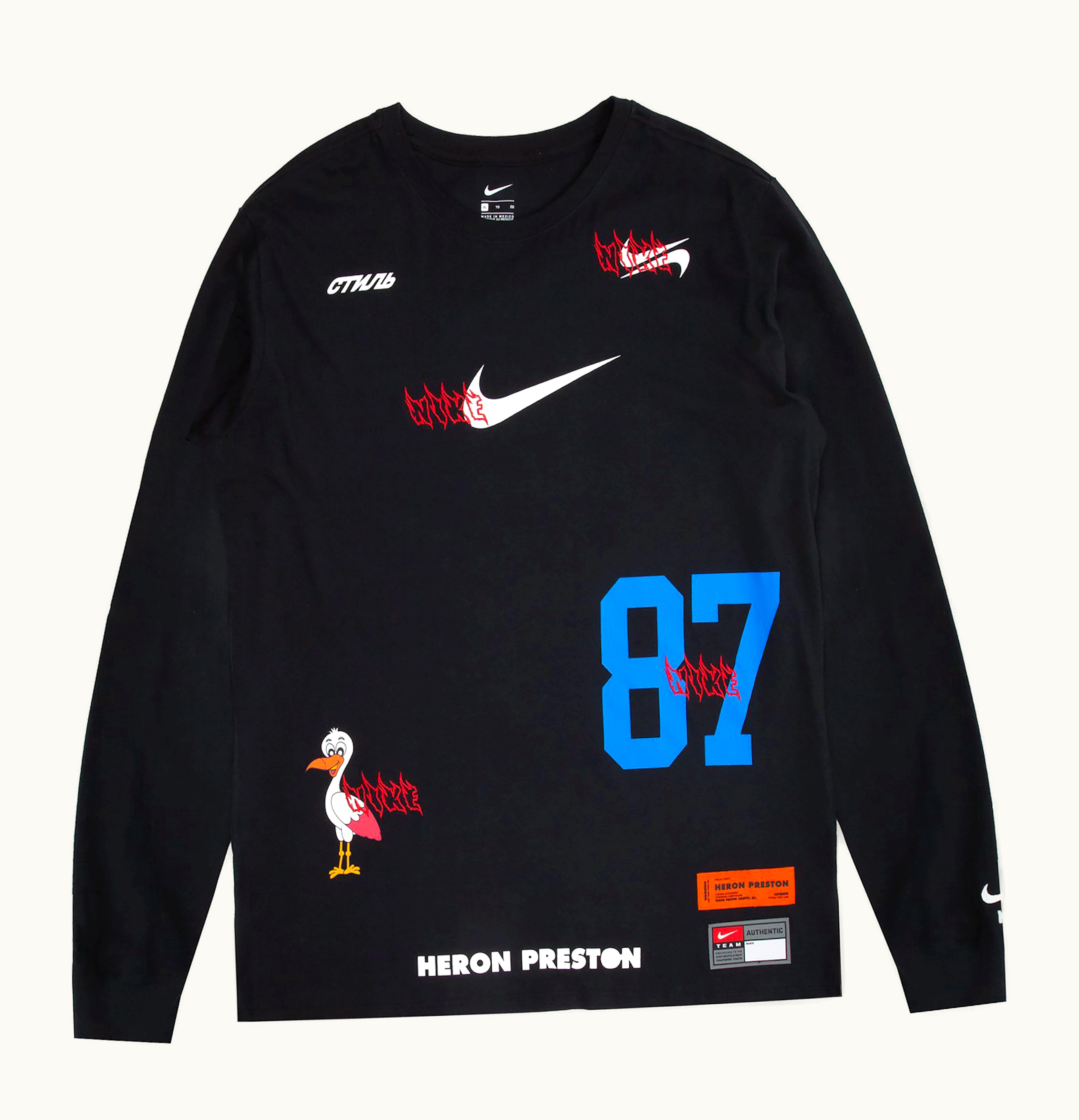 Nike Nike x Heron Preston L S Tee Black