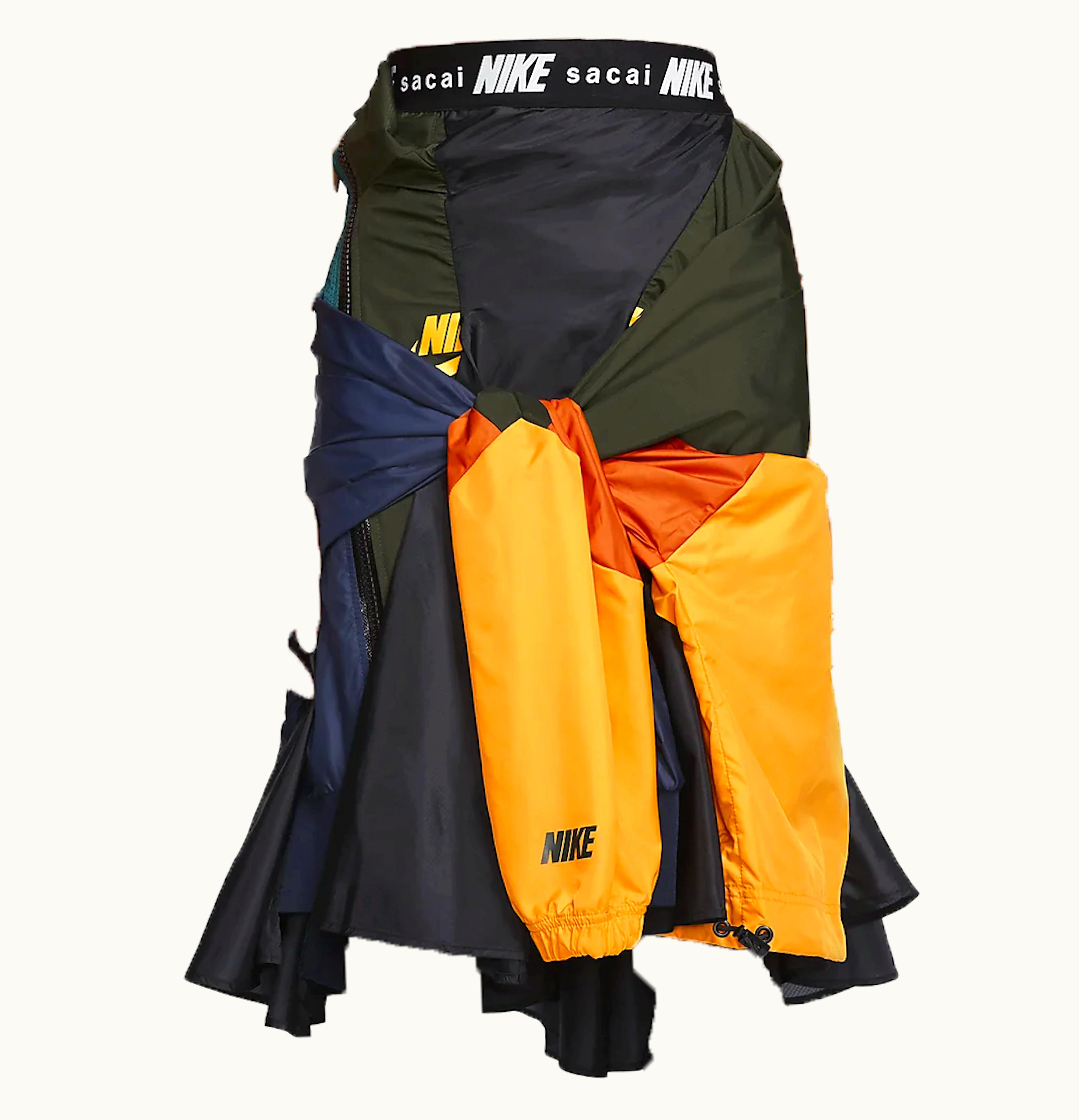Nike Nike x Sacai Womens Skirt Black University Gold