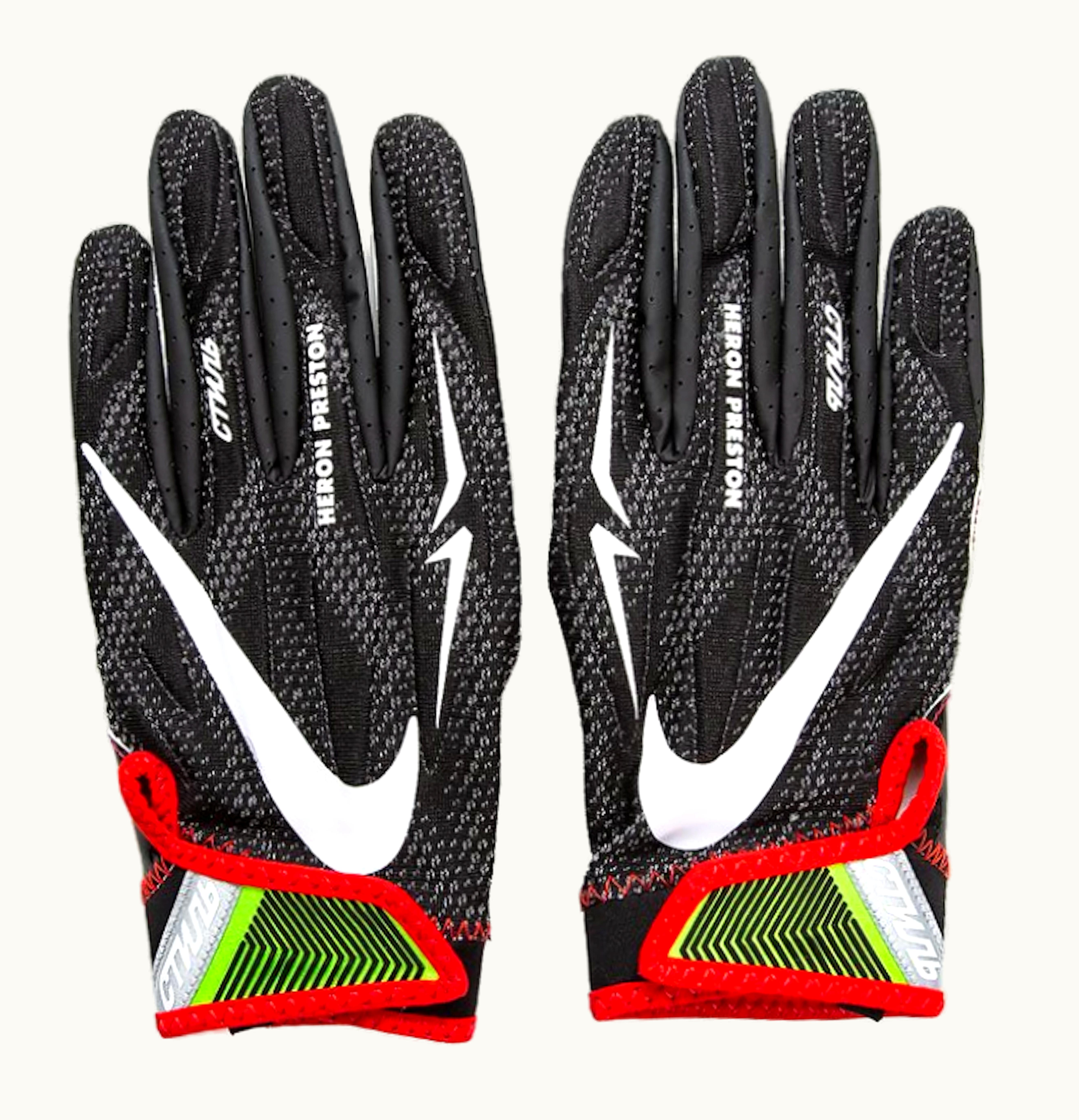 Nike Nike x Heron Preston Superbad 45 Football Gloves Black White
