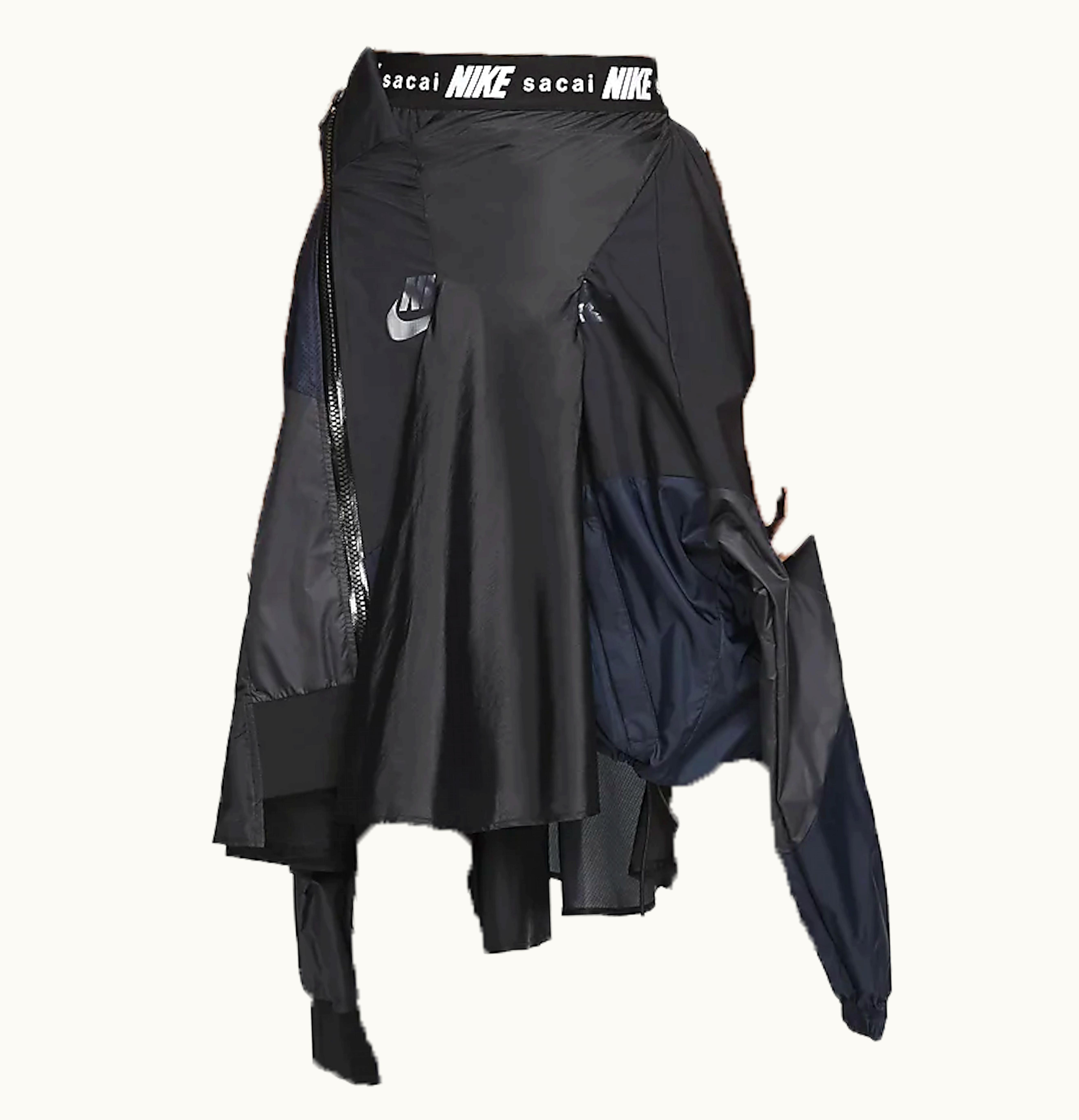 Nike Nike x Sacai Womens Skirt Black Dark Obsidian
