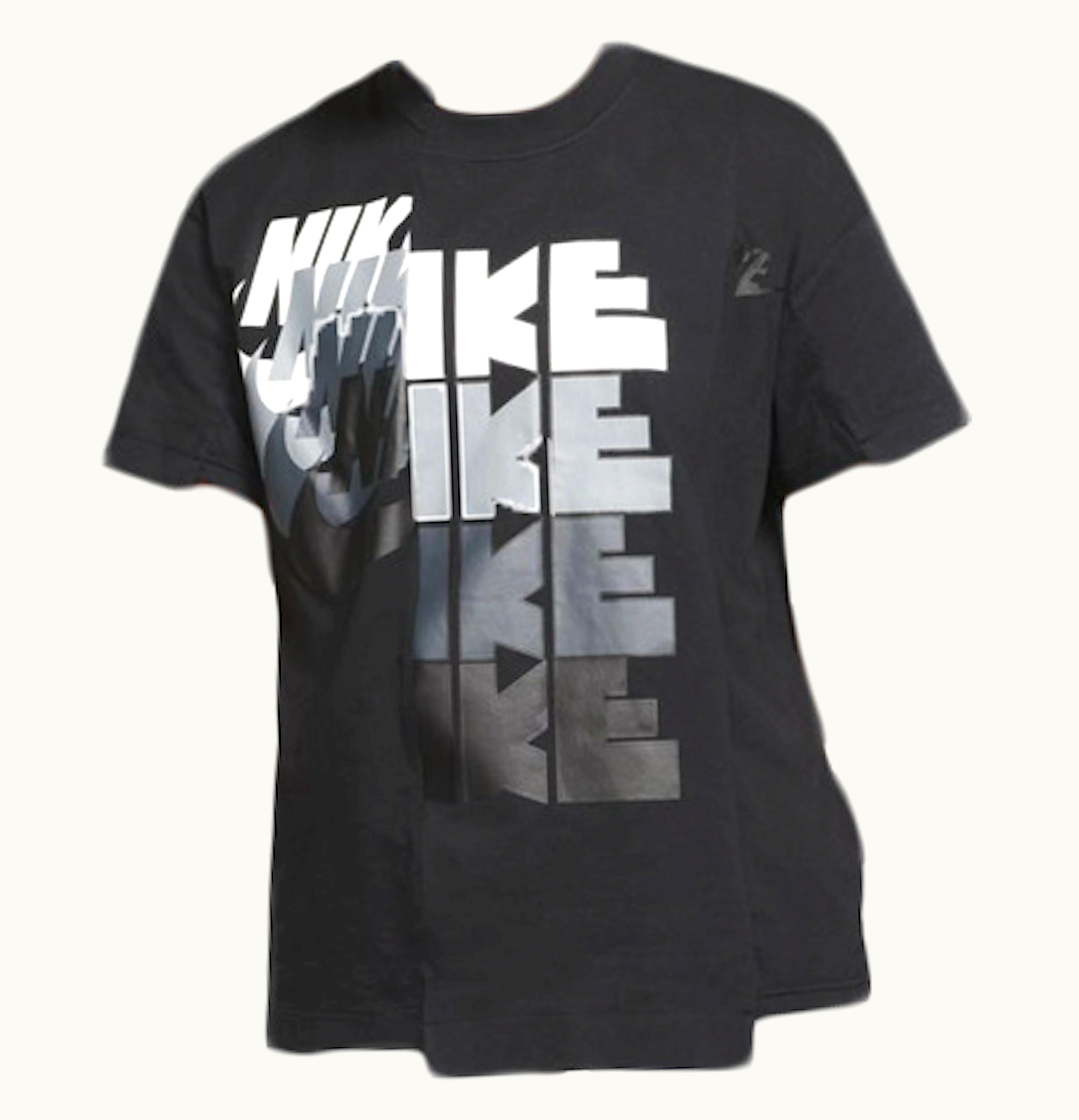 Nike Nike x Sacai Tee Black Grey