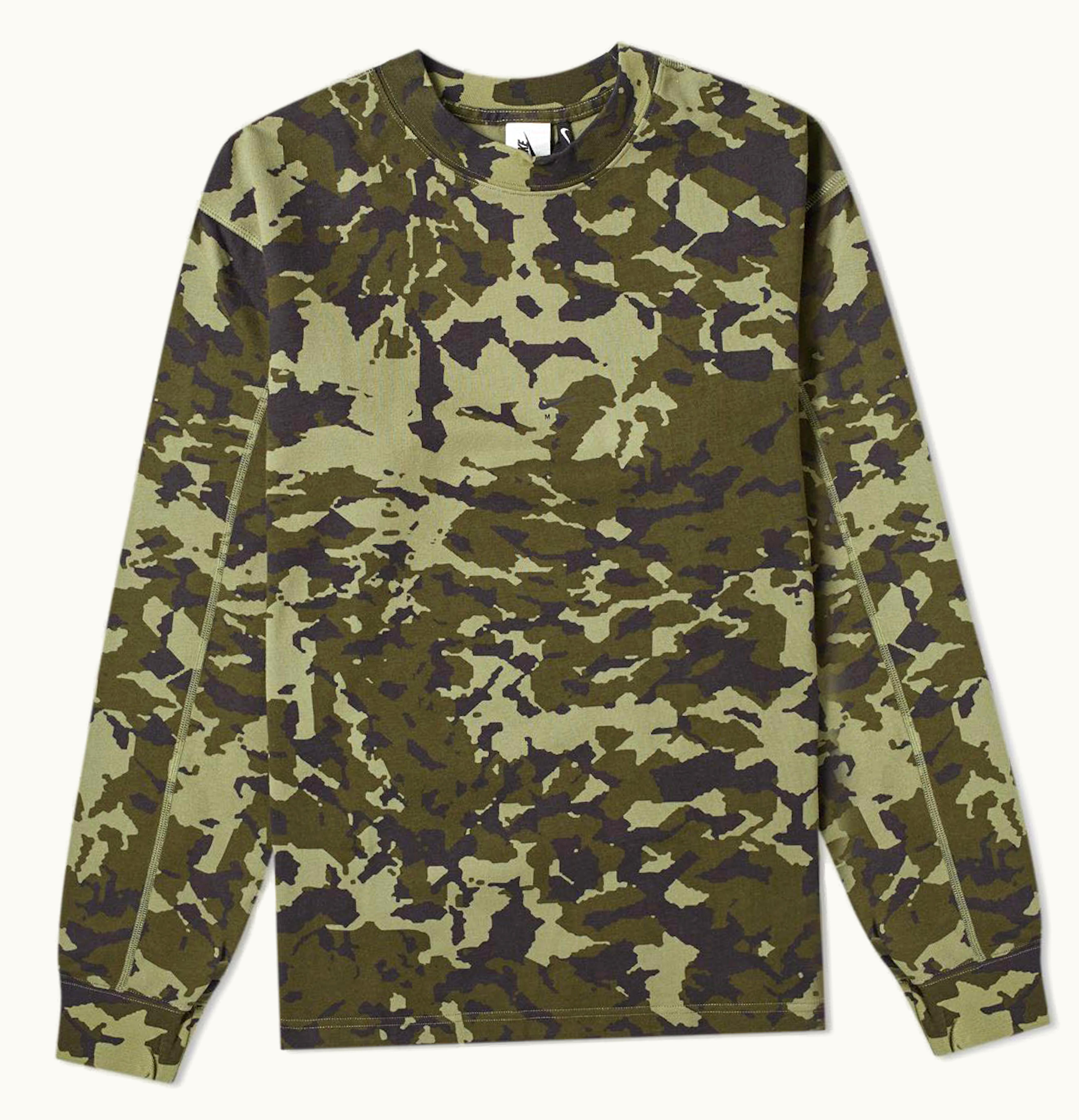 Nike Nike x MMW AOP L S Shirt Legion Green