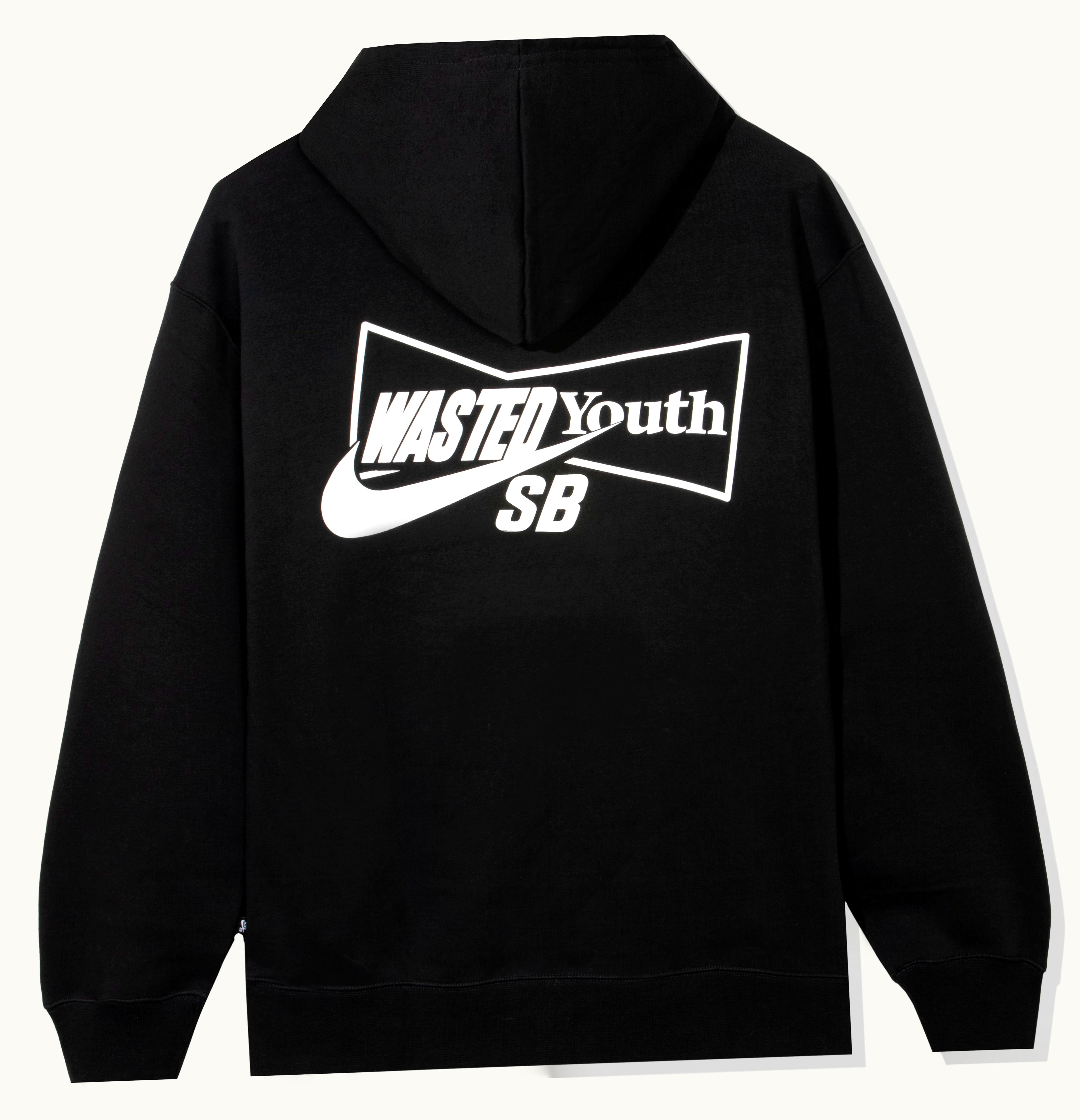 Nike Nike x Wasted Youth Logo Hoodie Black