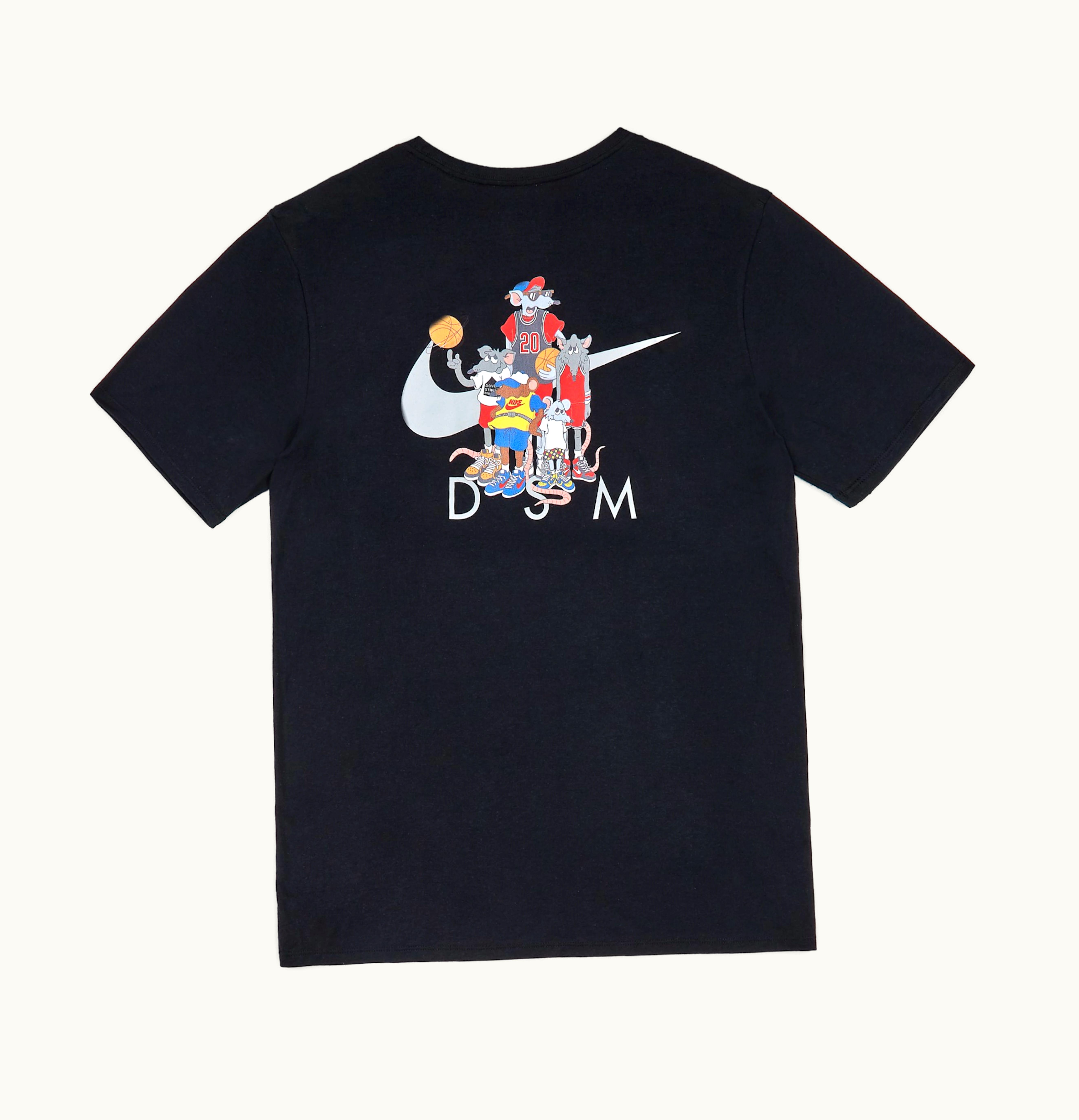 Nike Nike x Dover Street Market Year of the Rat Rat Pack T Shirt Black