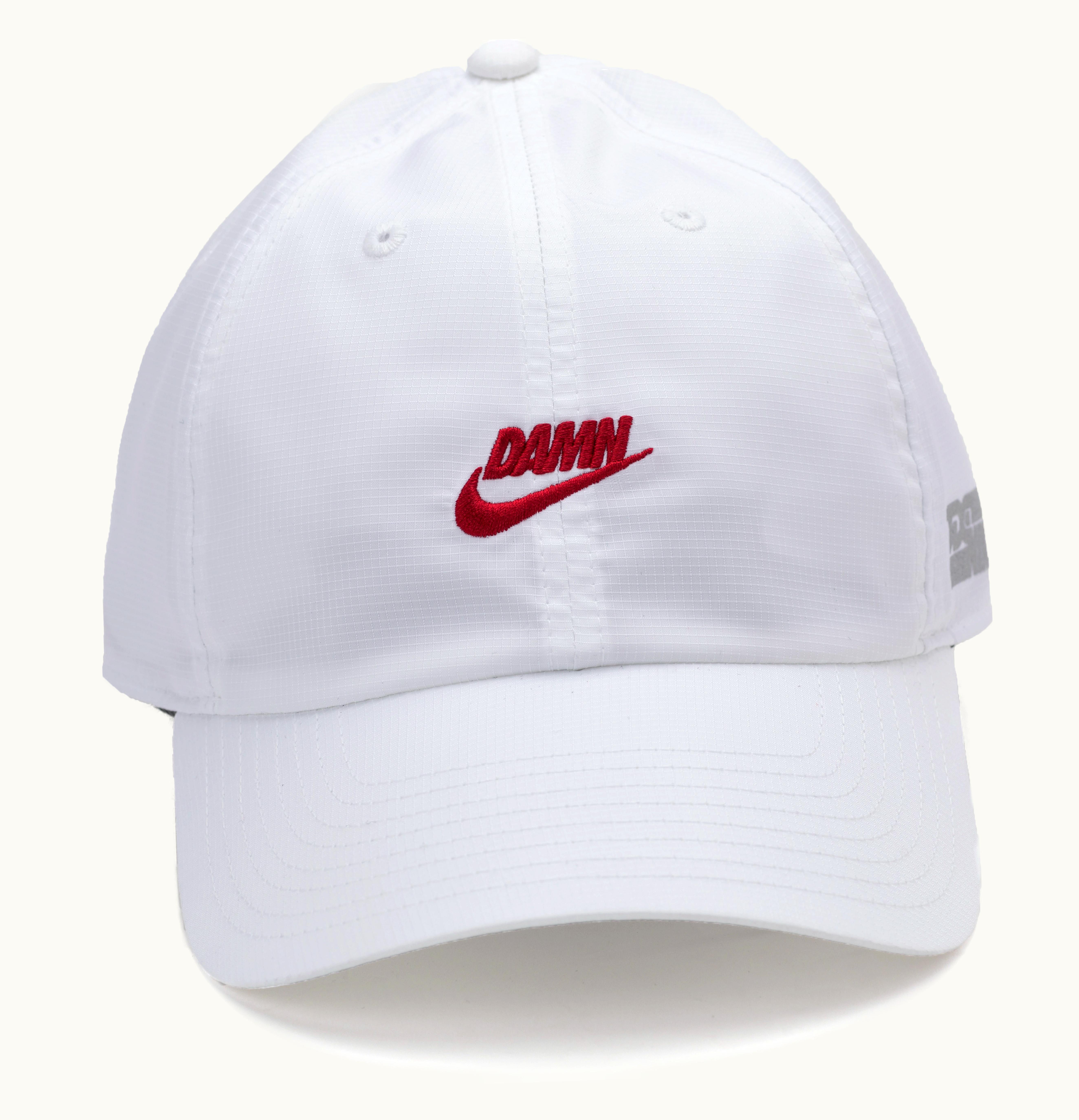 TDE TDE x Nike Swoosh Logo Hat White