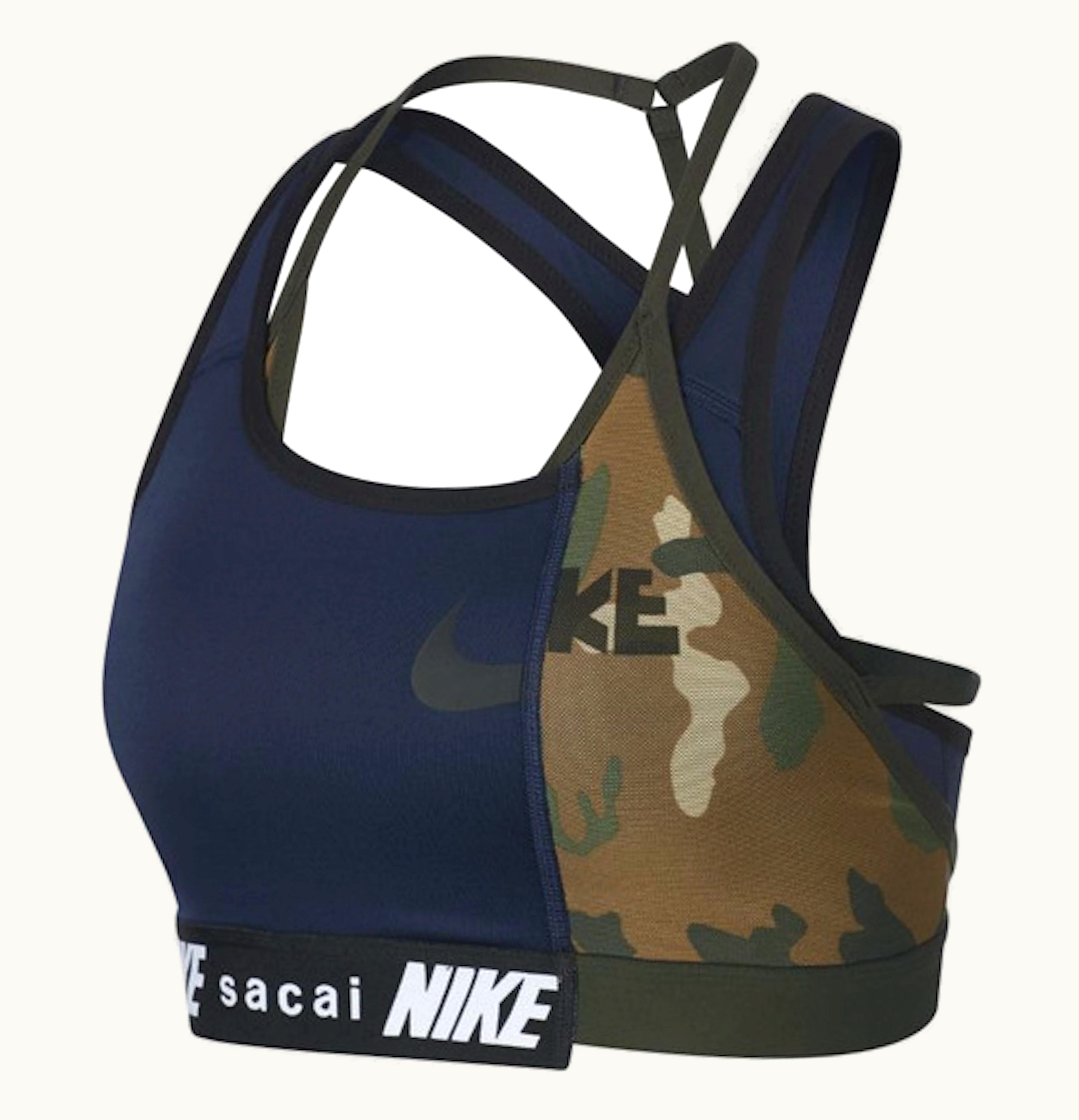 Nike Nike x Sacai Sports Bra Navy Khaki